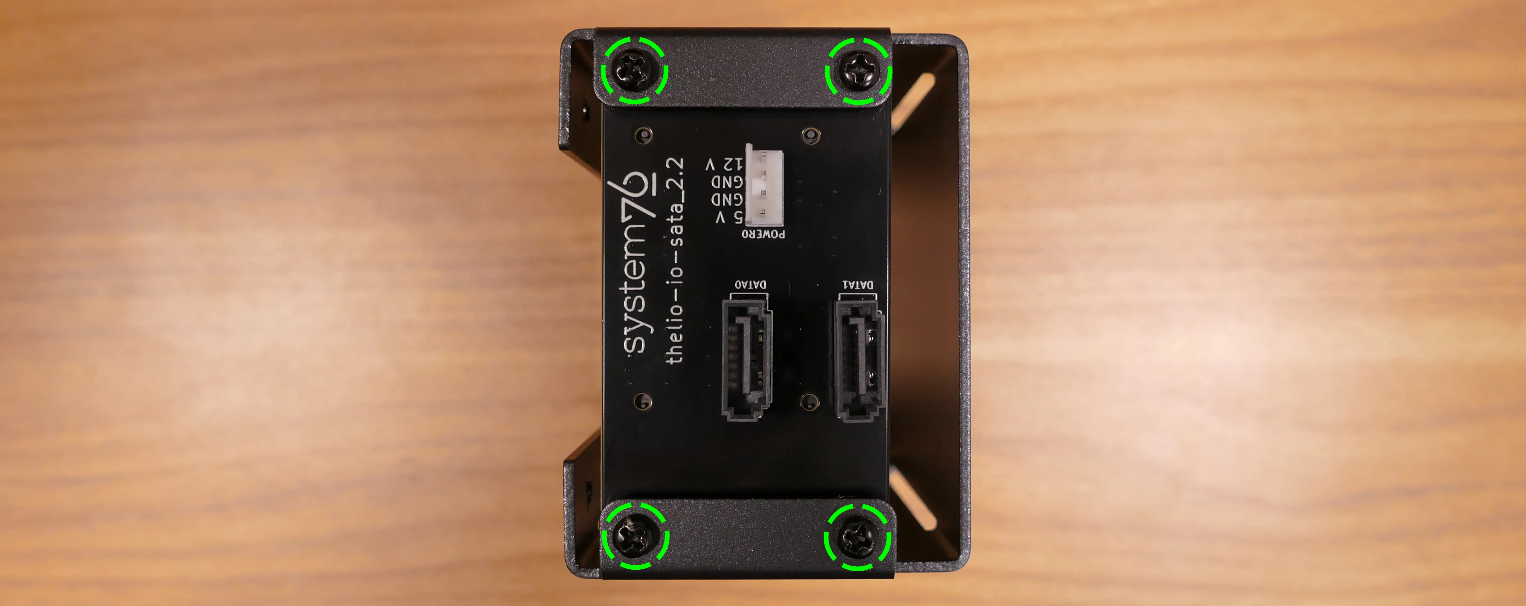 2.5“ SATA backplane screws