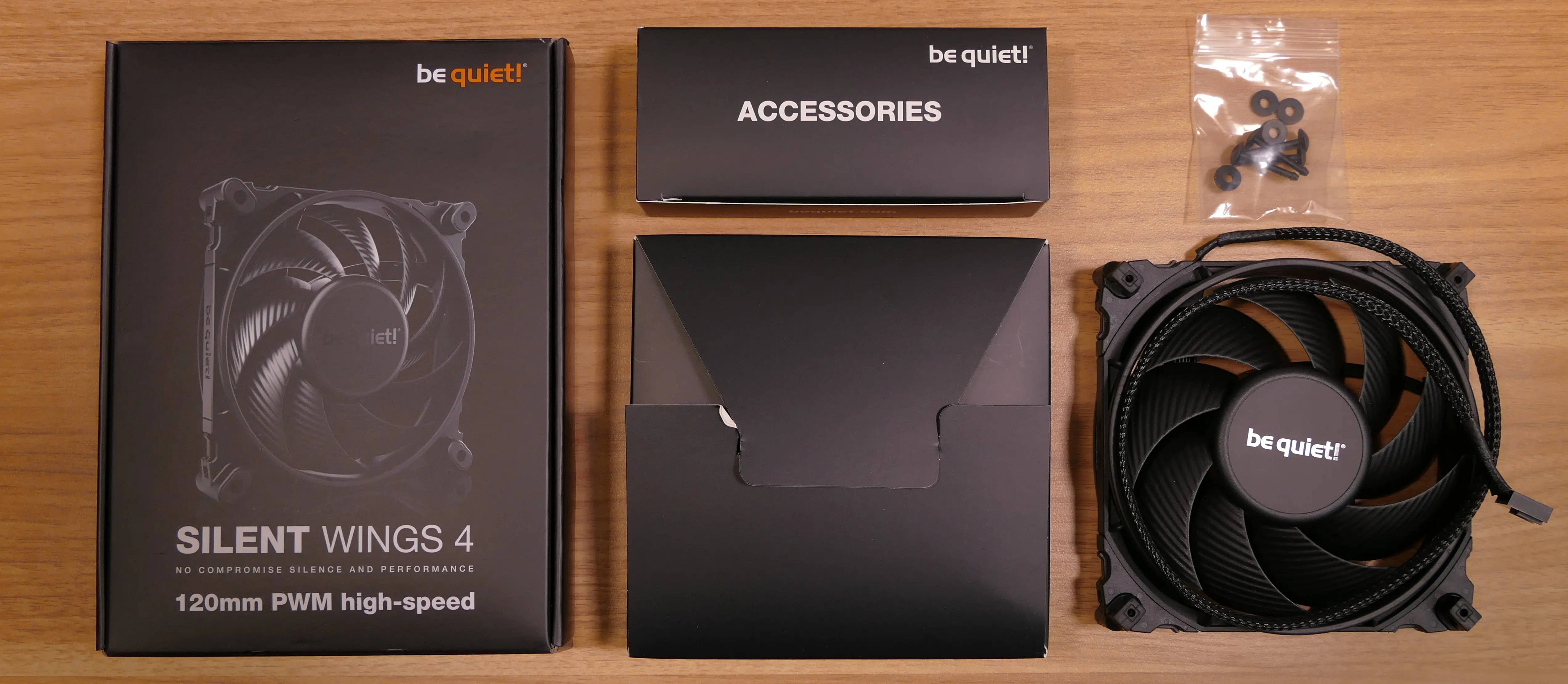 Be Quiet! Silent Wings 4 120mm Box