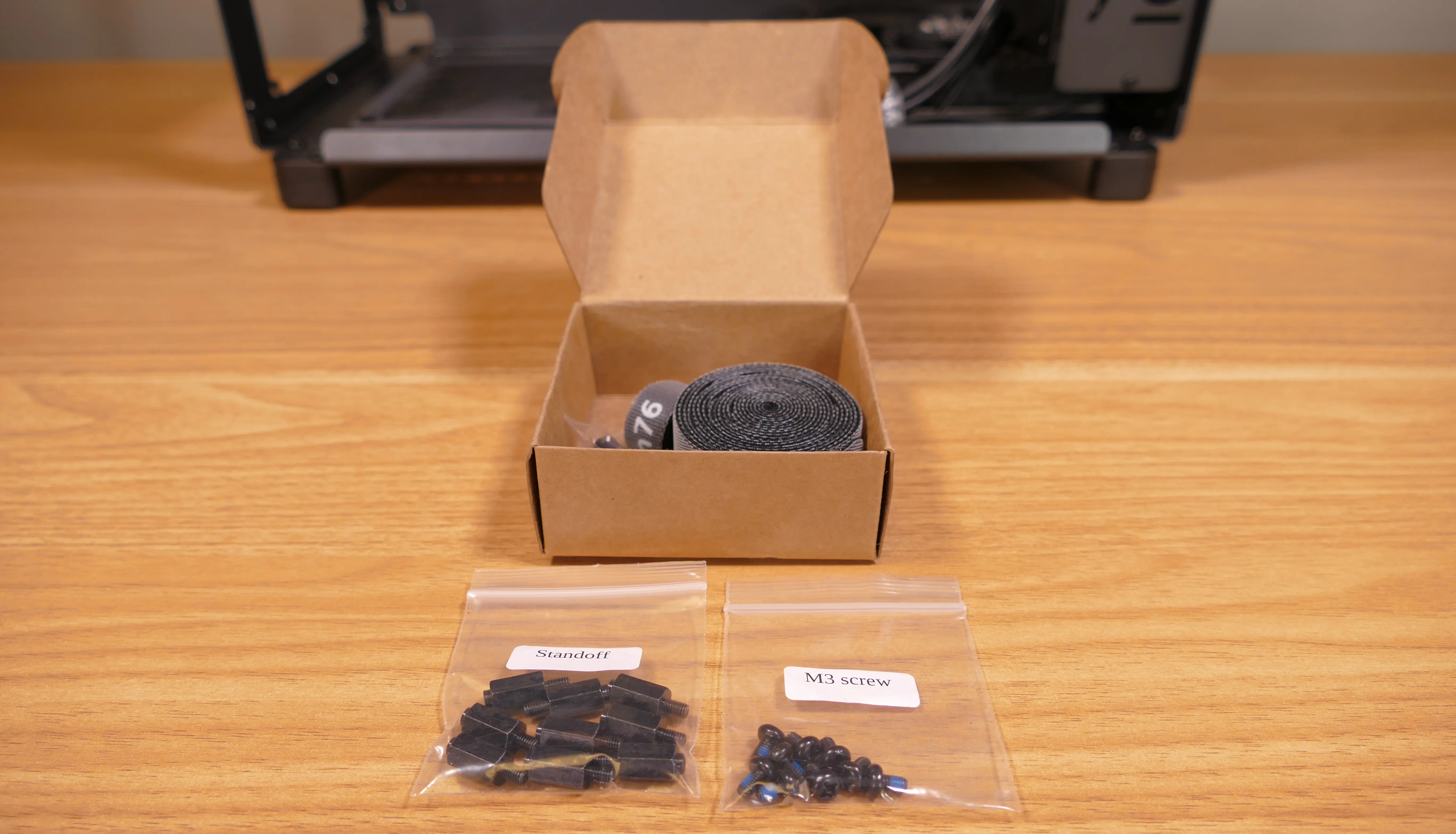 Standoffs and M3 screws