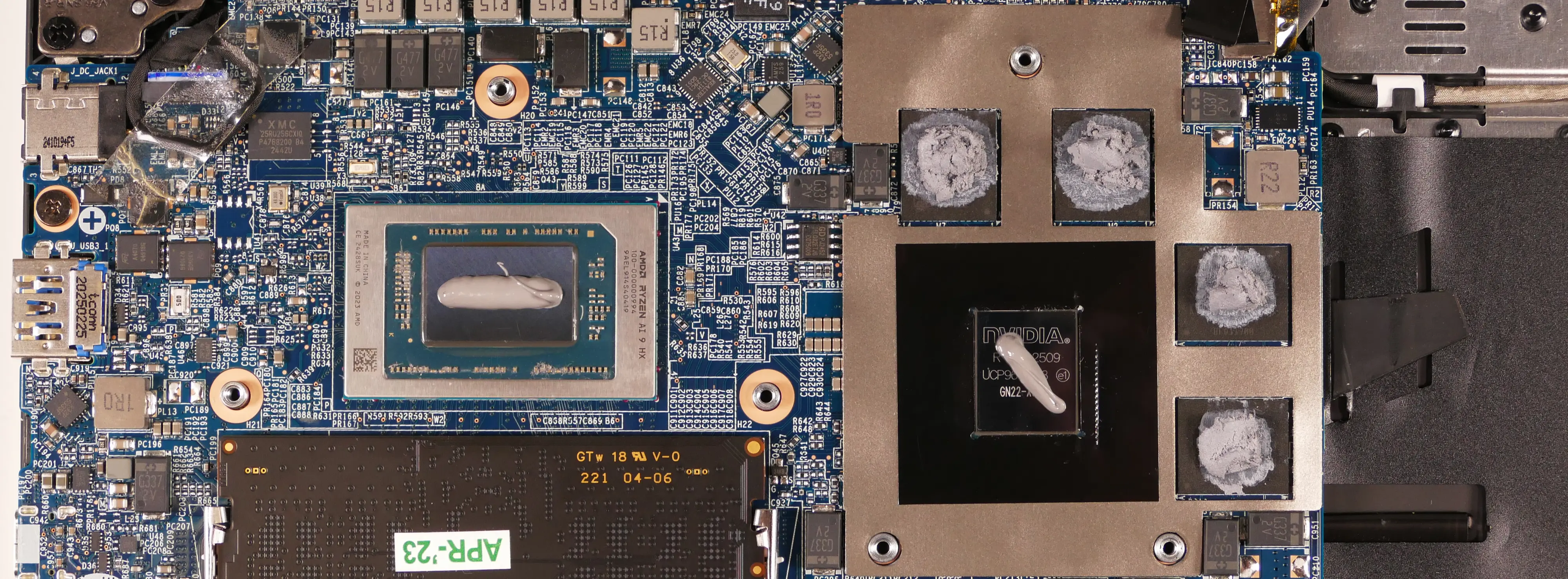 Thermal paste application