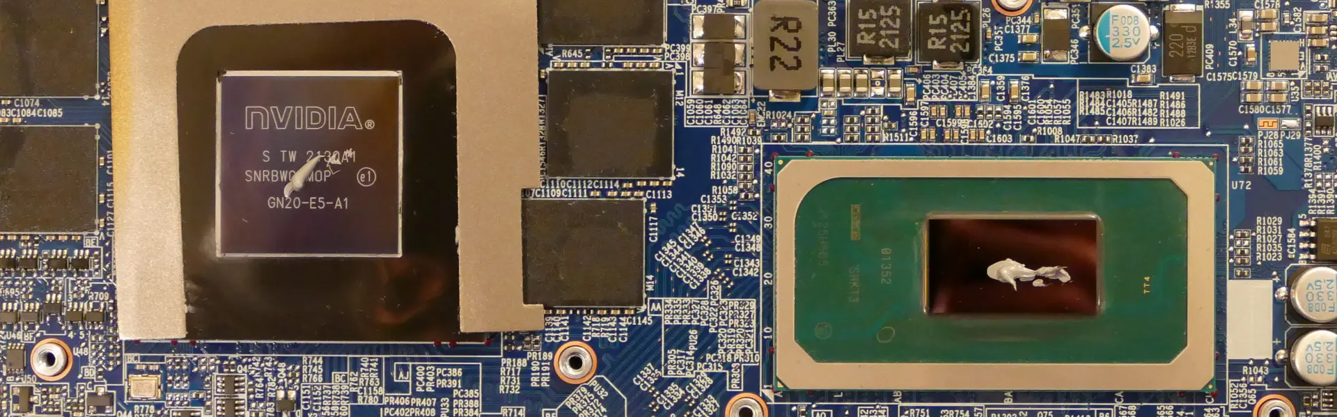 Thermal paste application