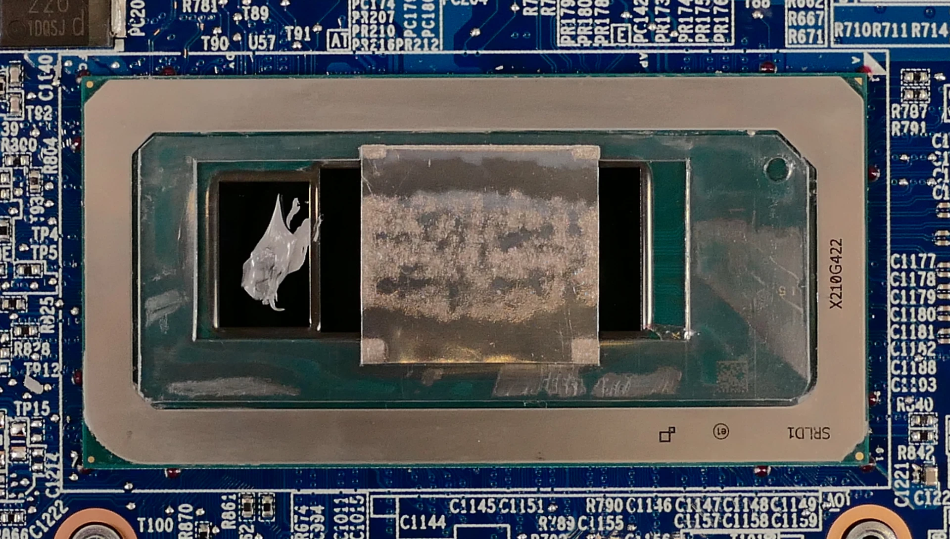 Thermal paste application