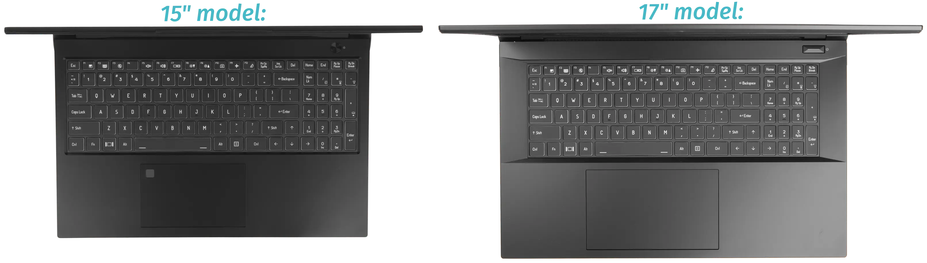 Keyboard & Touchpad