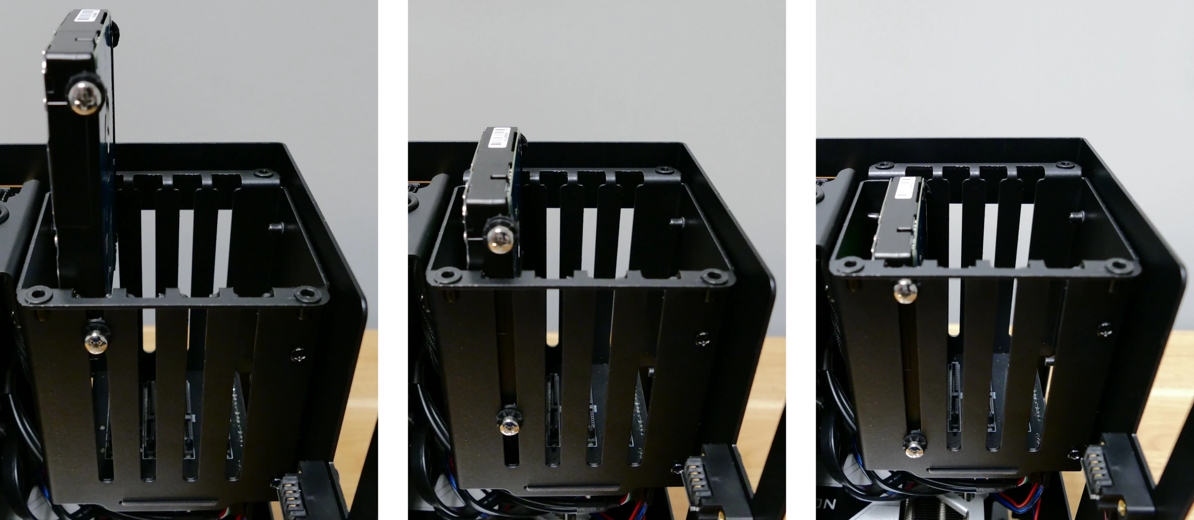 2.5“ drive installation