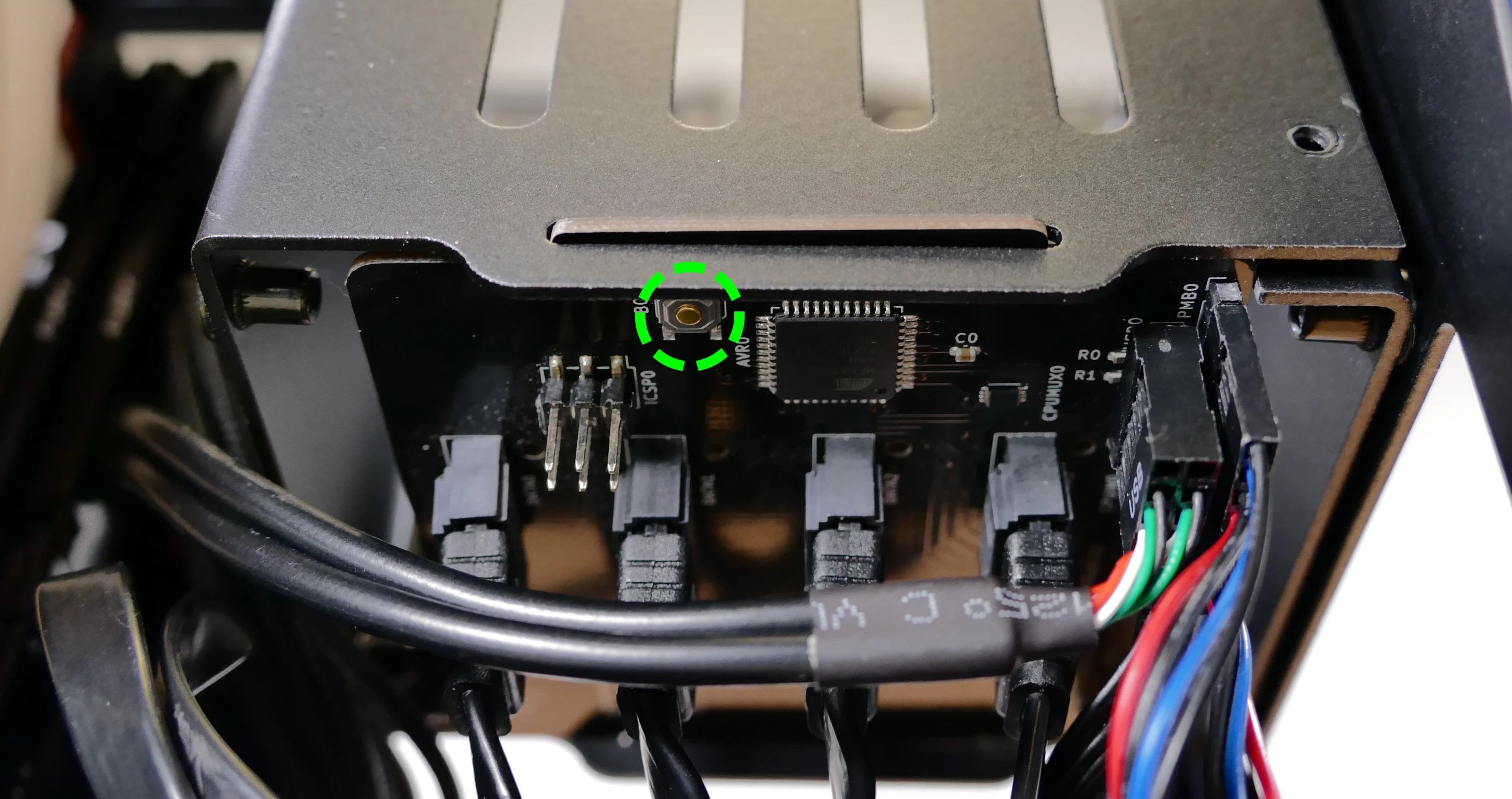 Internal power button