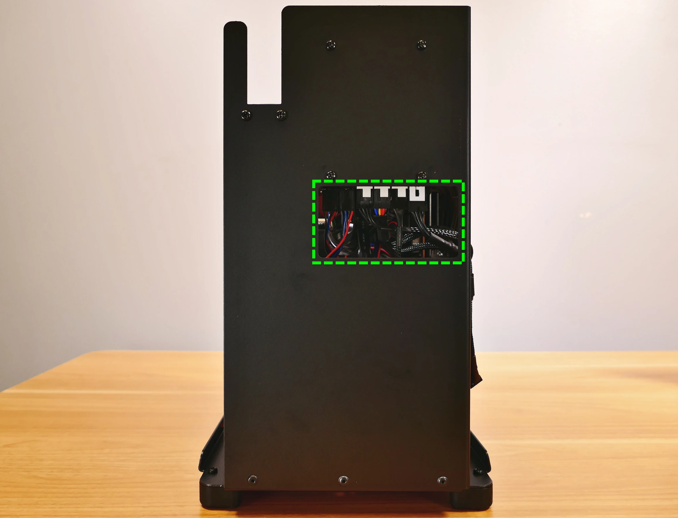 Internal overview (front side)