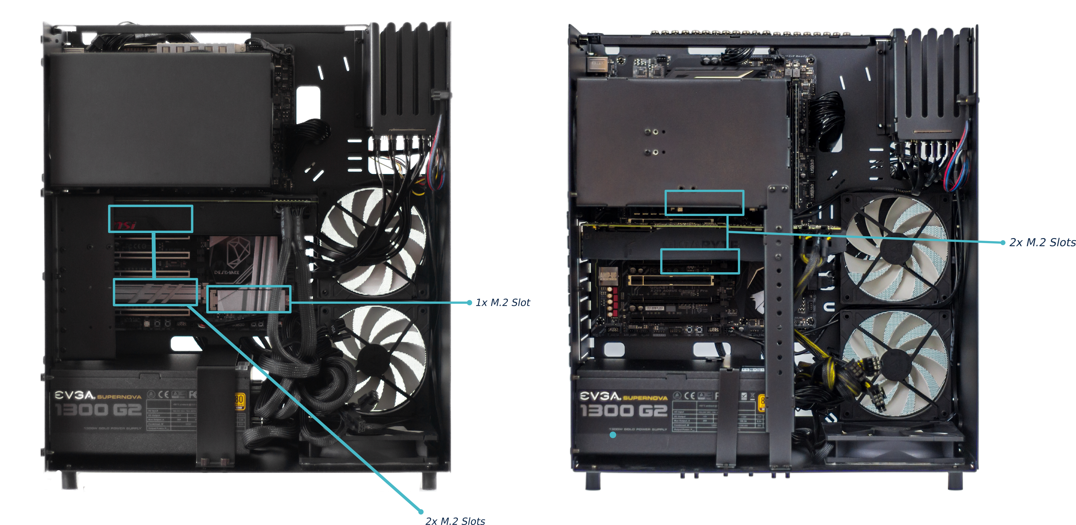Thelio Major’s front M.2 drive slots