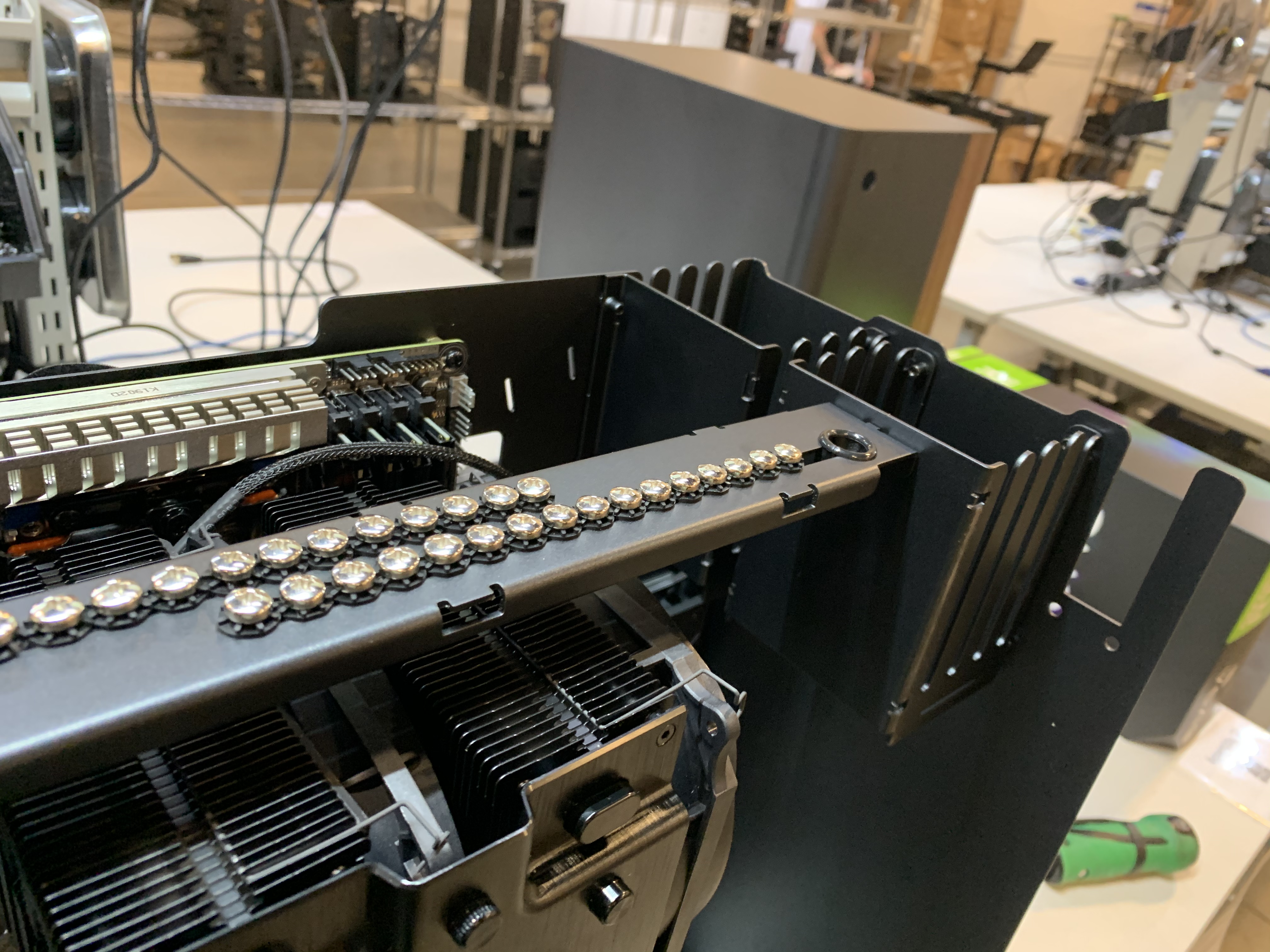 Thelio Top Bracket with provided drive screws