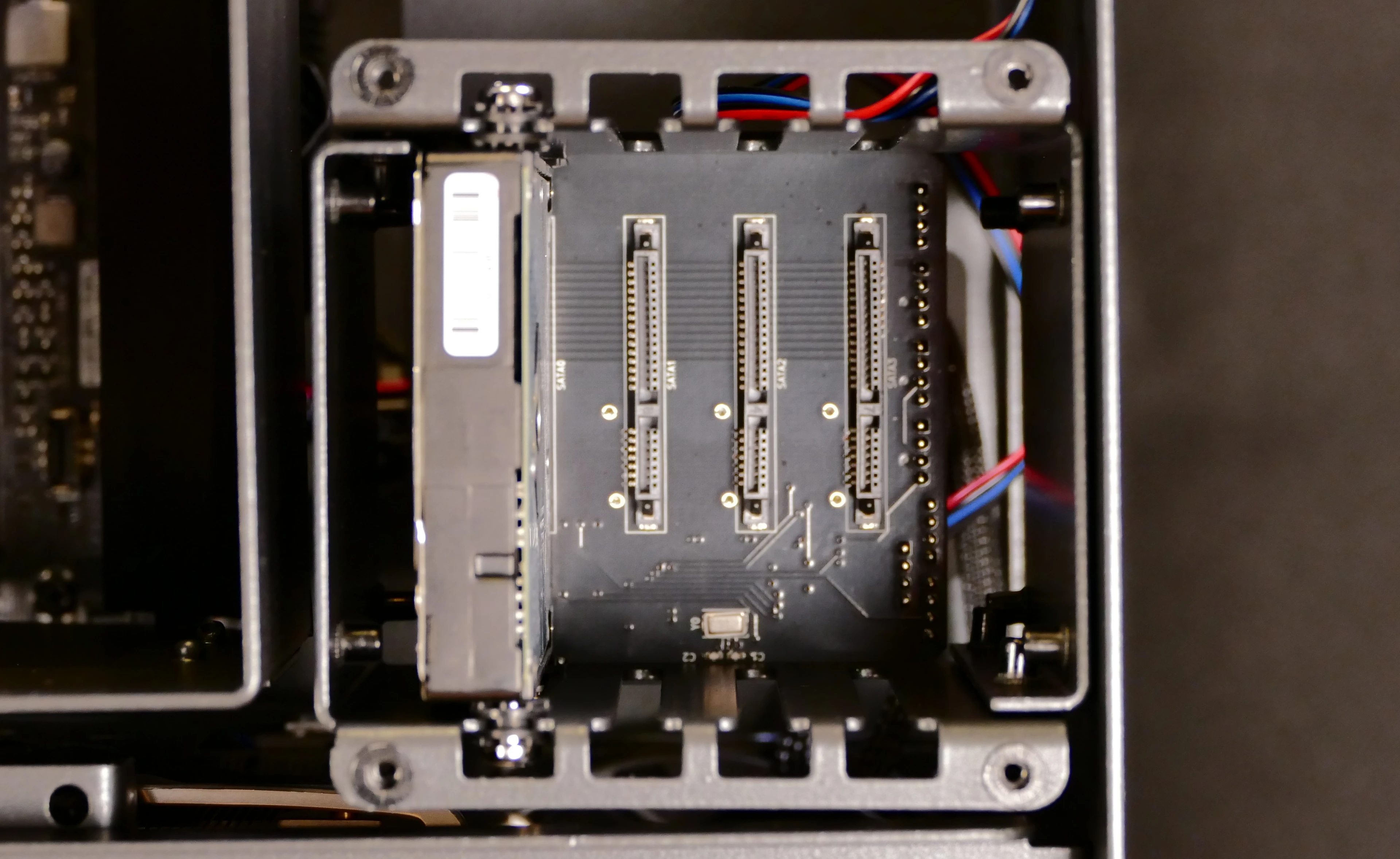 Installed 2.5“ drive