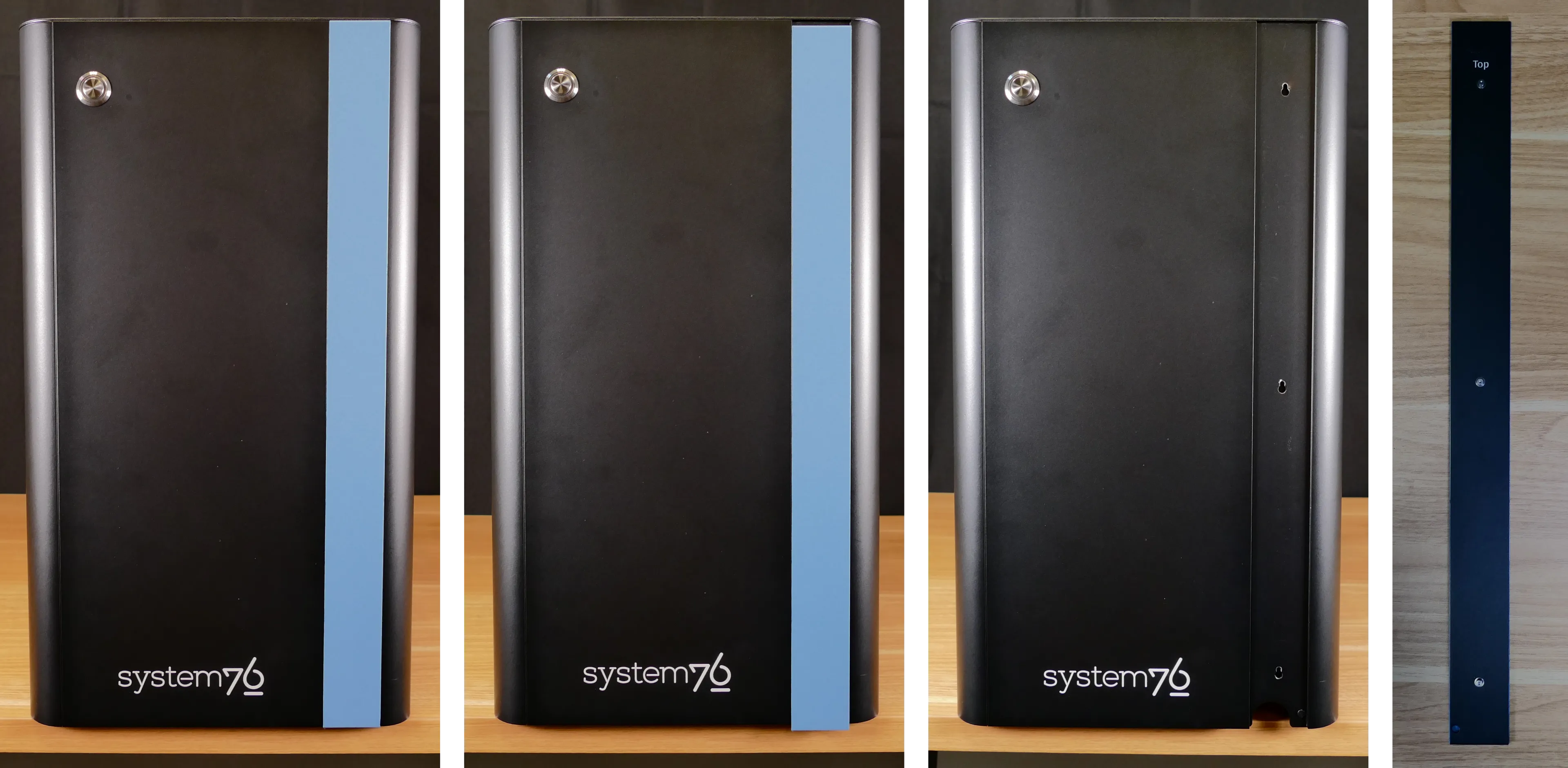 Front accent strip removal