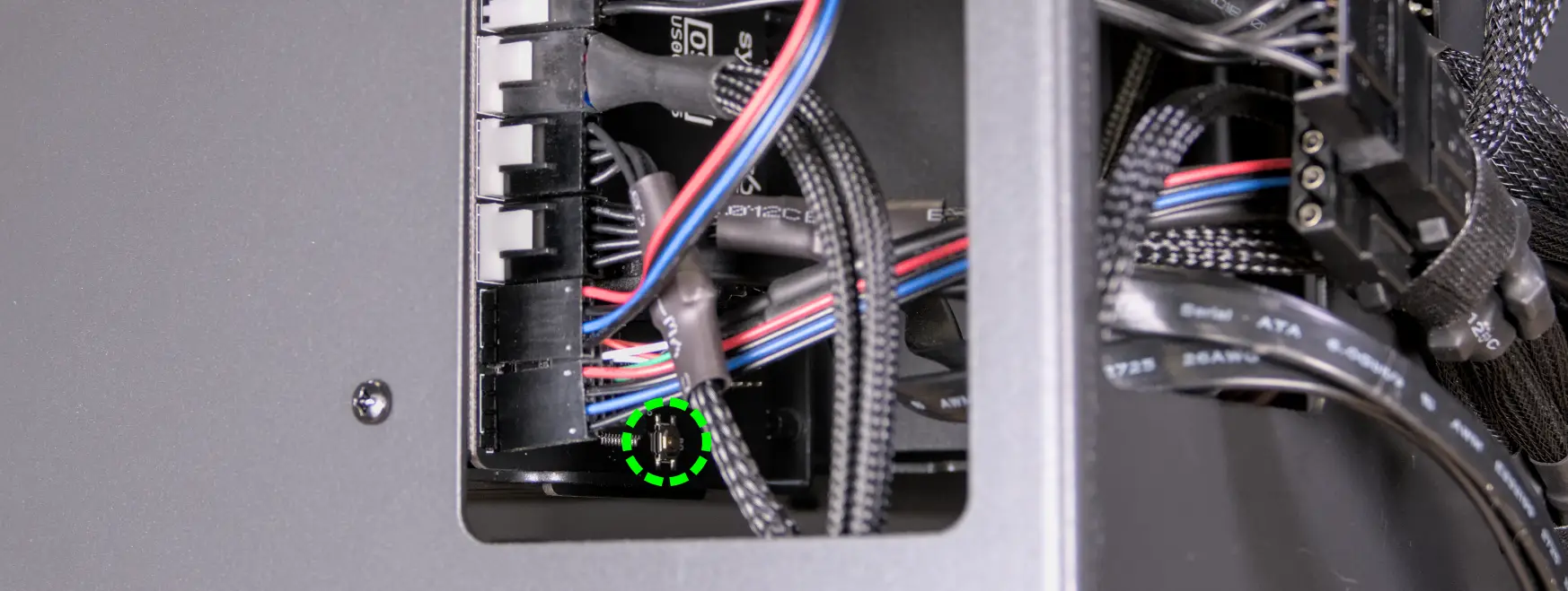 Internal power button