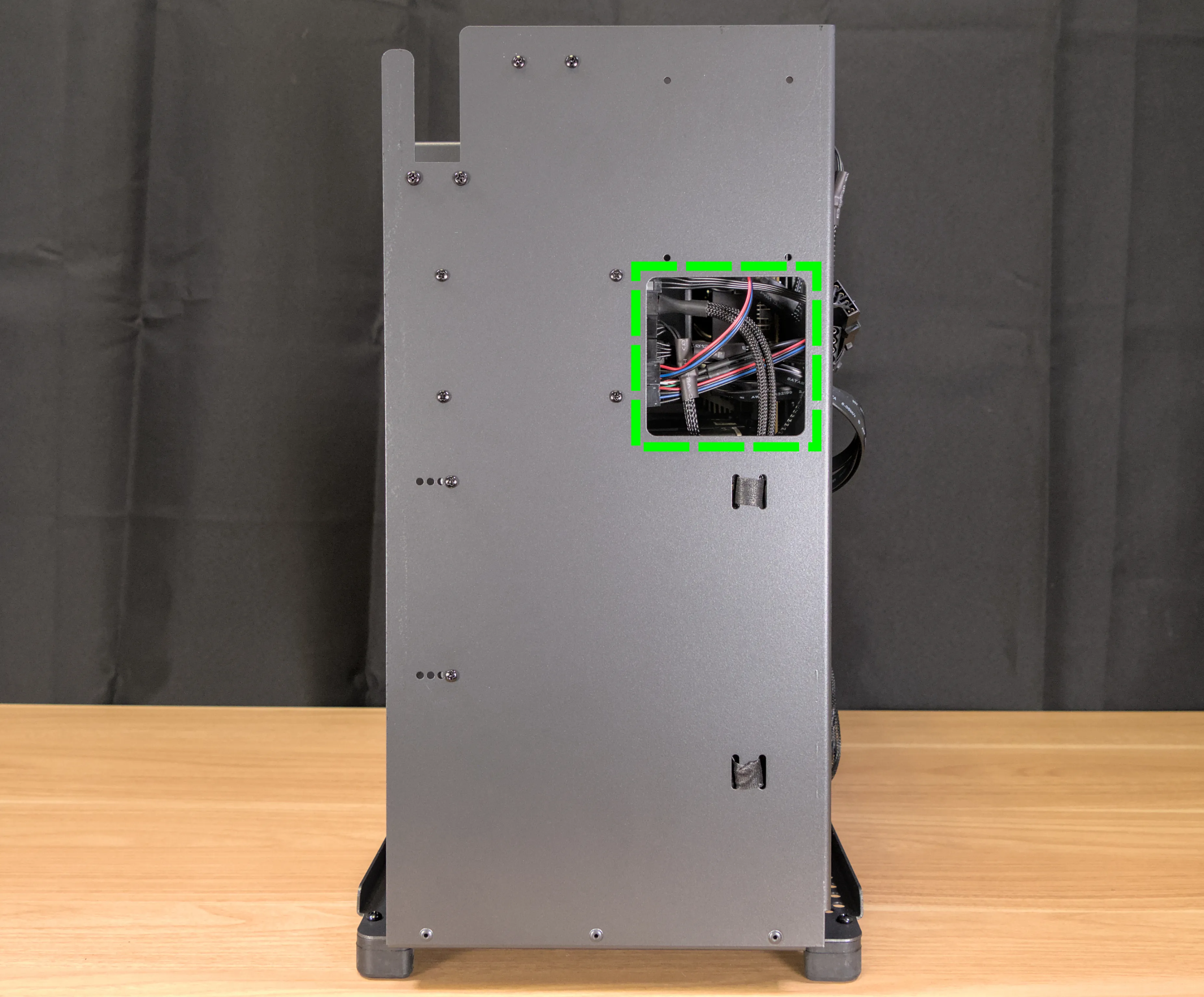 Internal overview (front side)