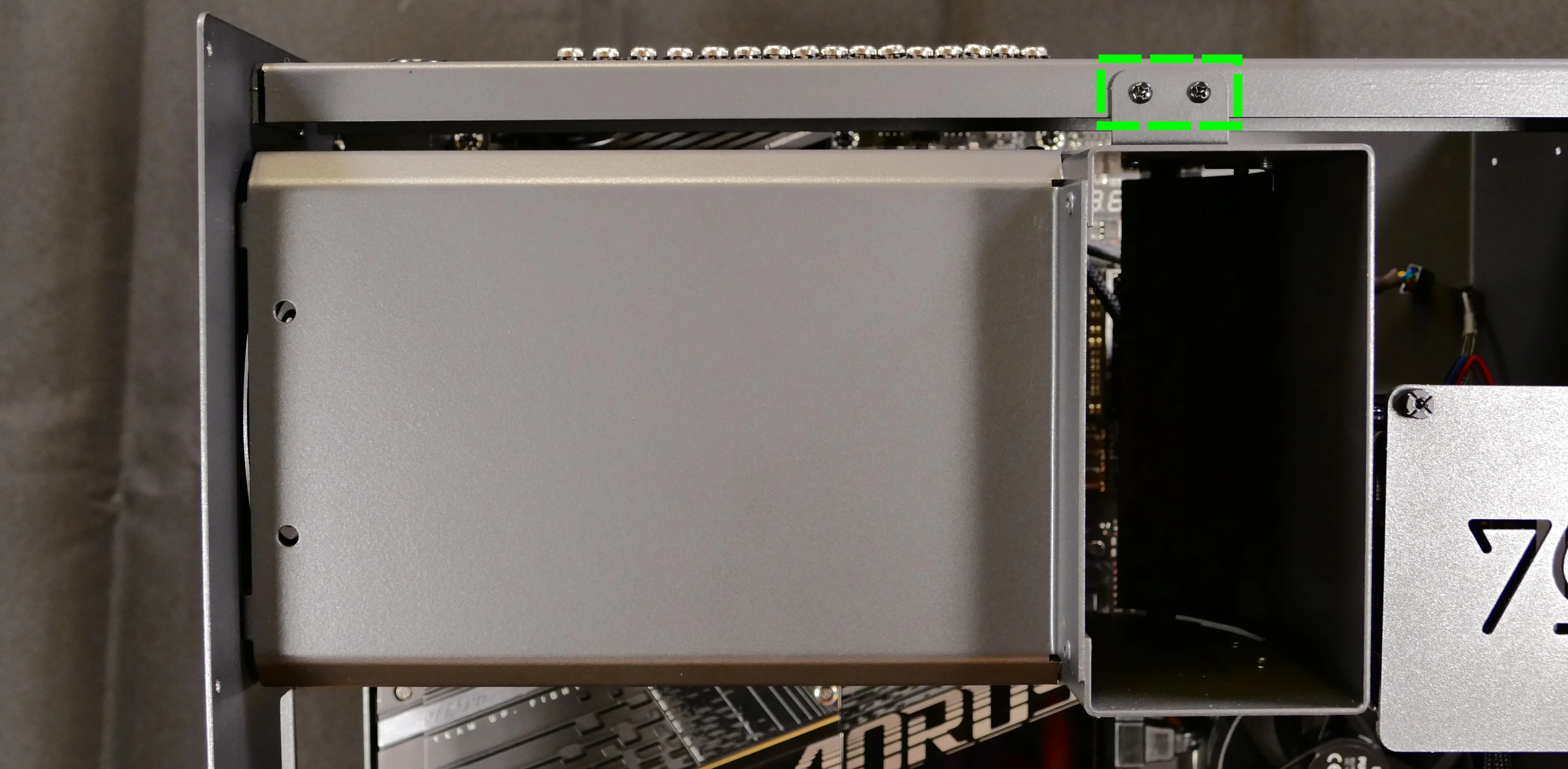 CPU duct screws (internal)