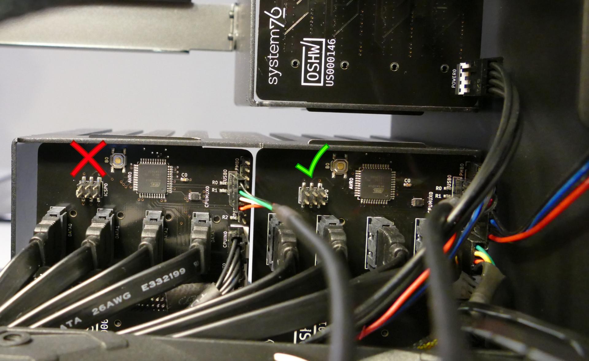 Internal power button