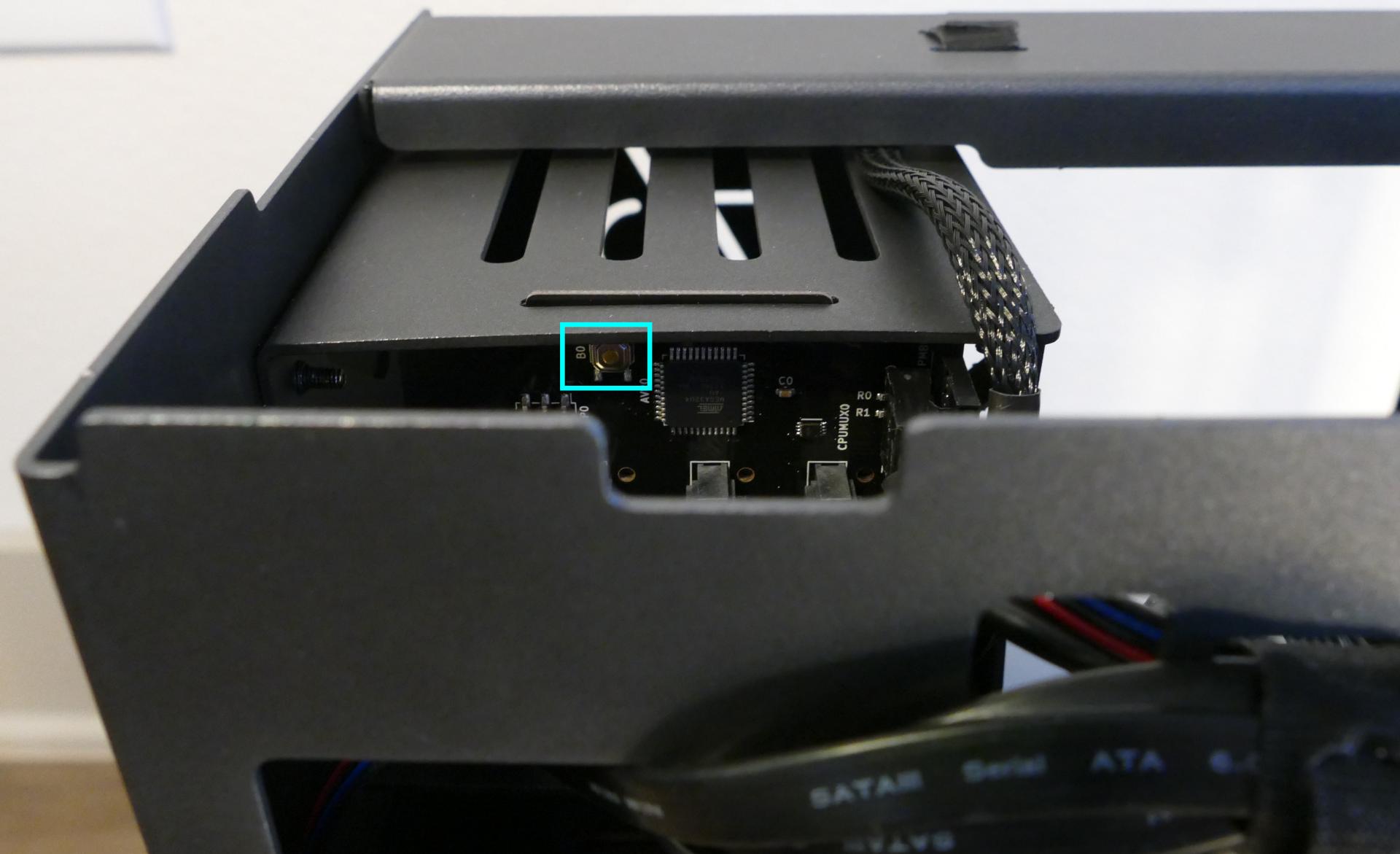 Internal power button