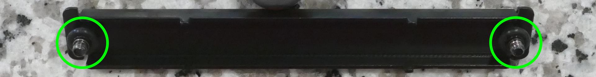 CPU cooler crossbar screws