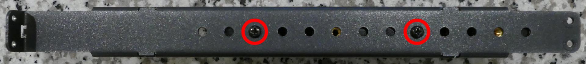 GPU brace screws