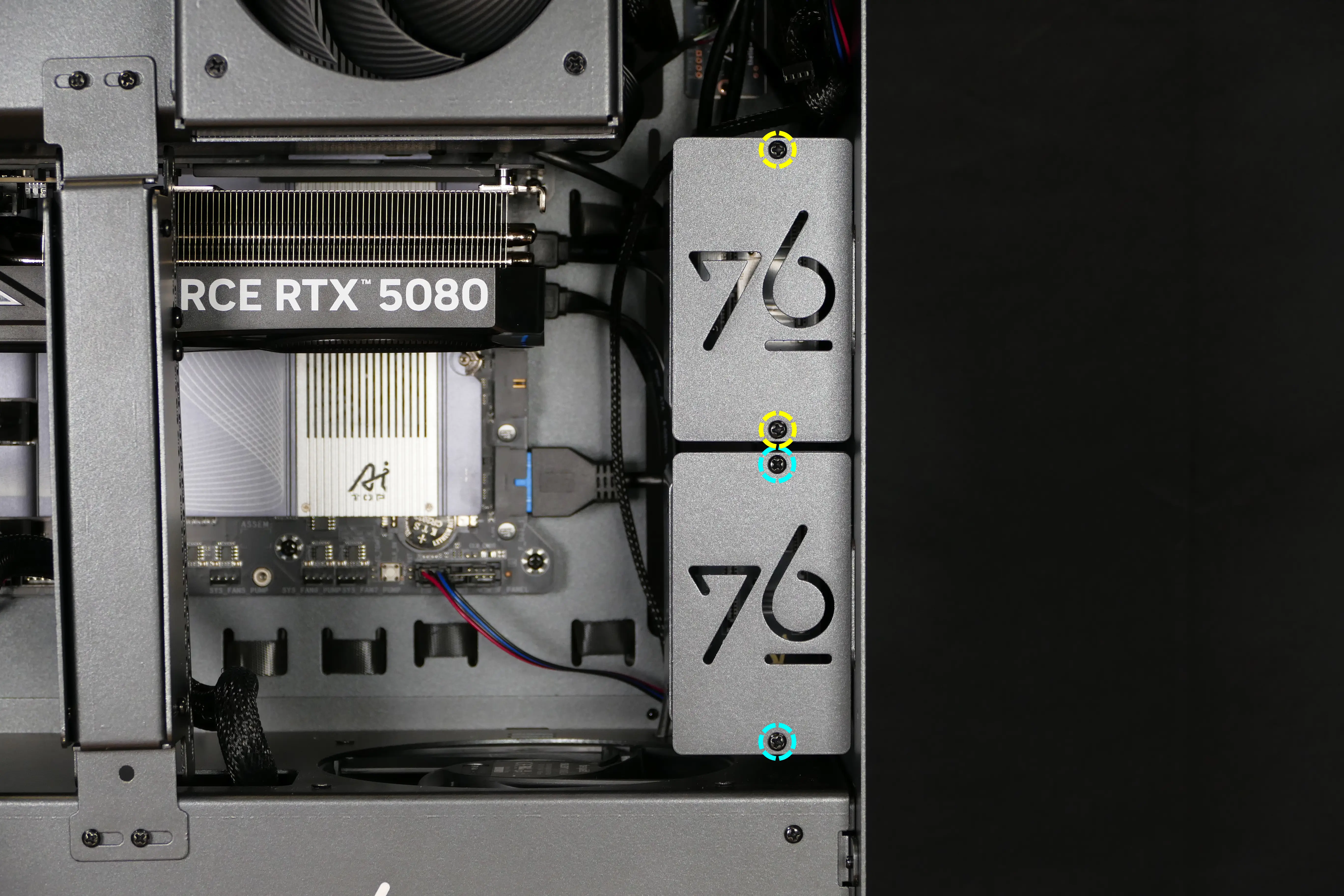 2.5“ drive bay covers