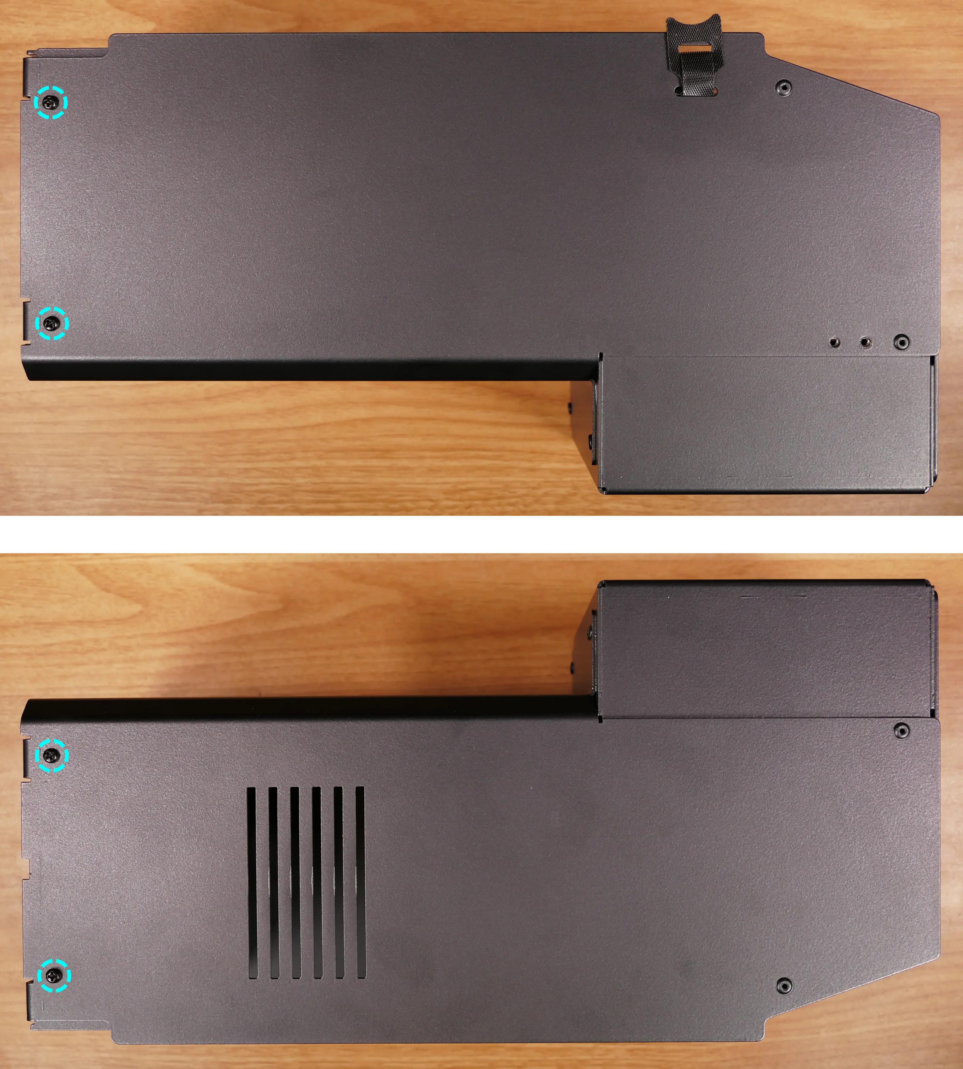 CPU duct inner screws