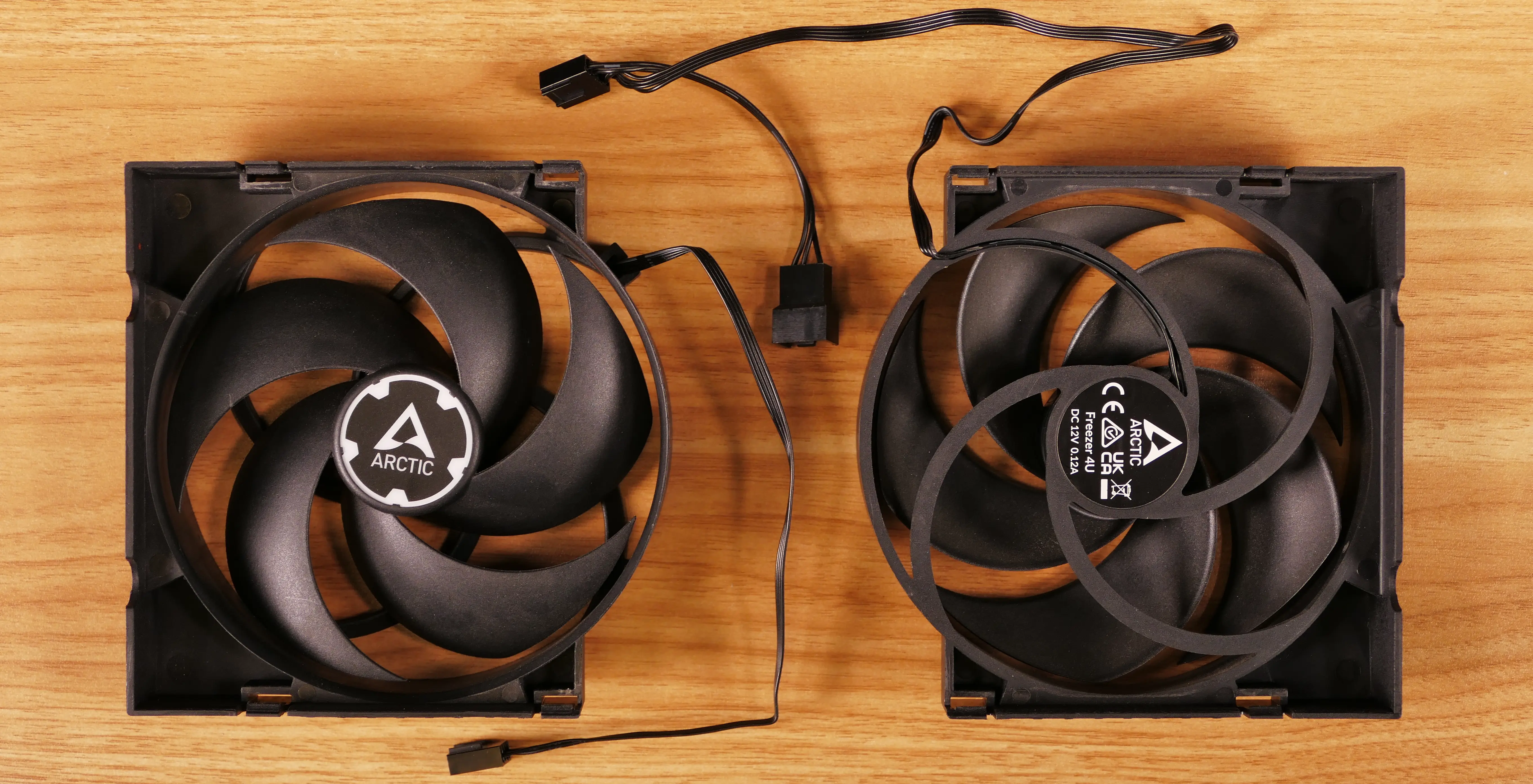 CPU heatsink fans (removed)