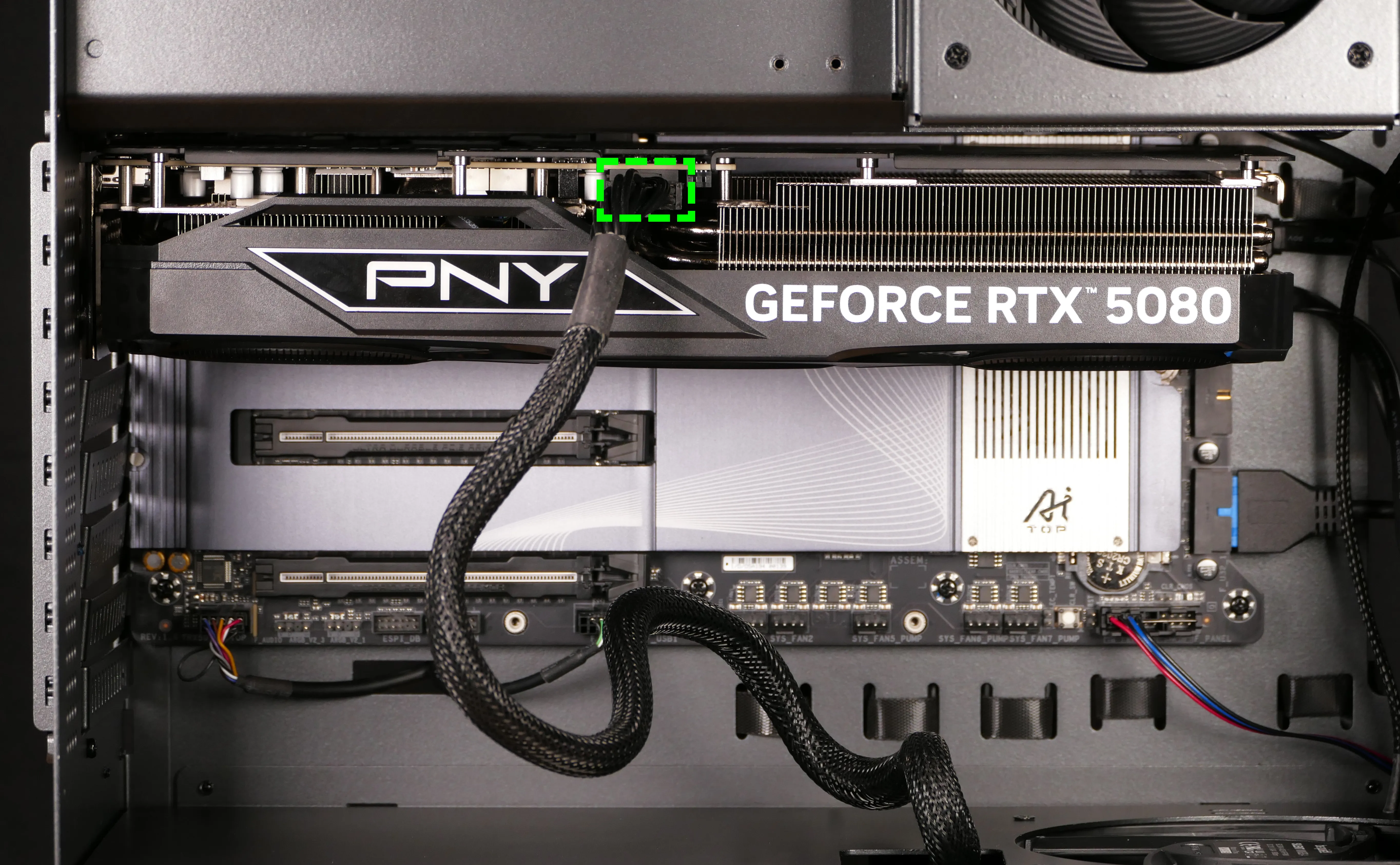 GPU power connections