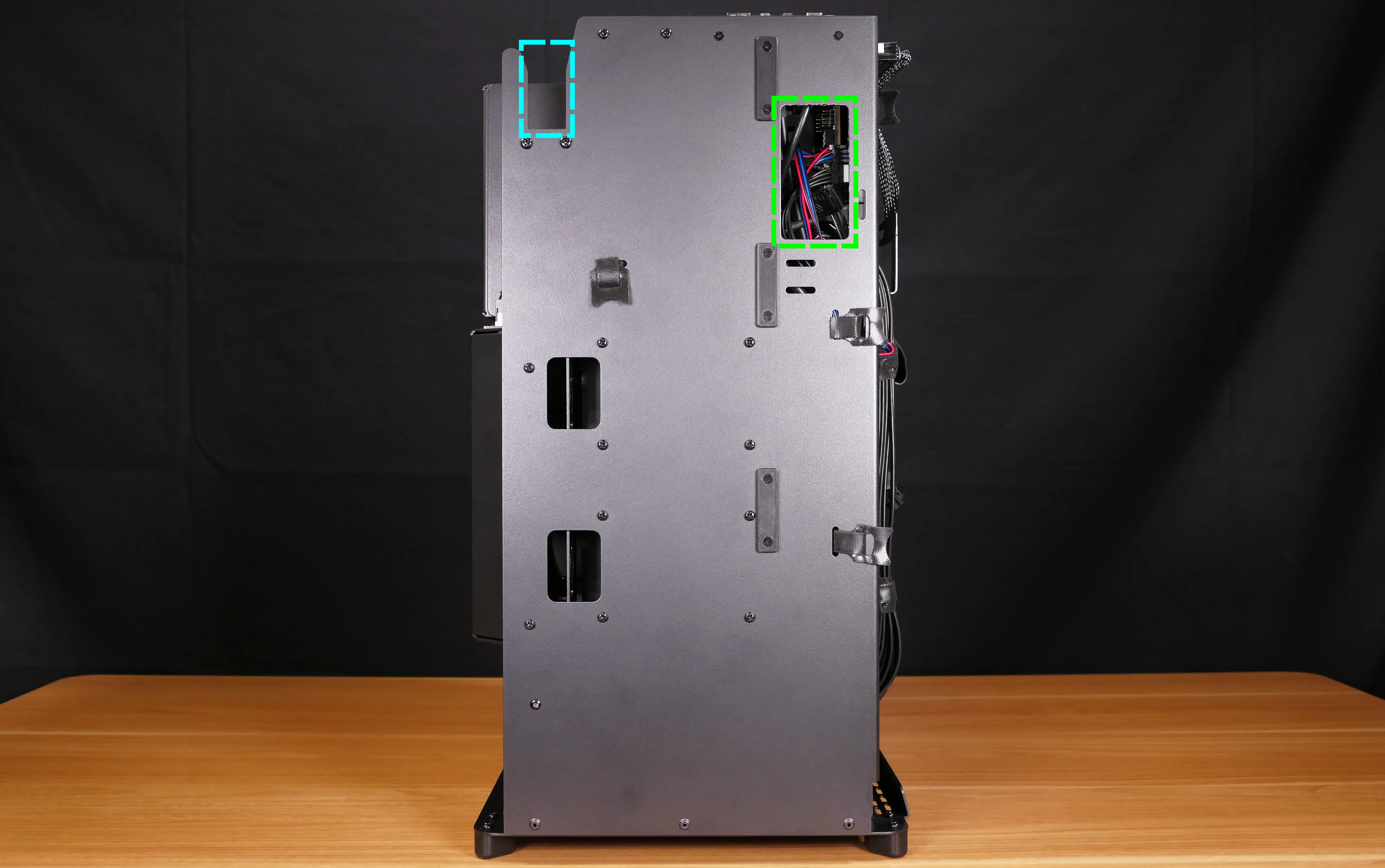 Internal overview (front side)