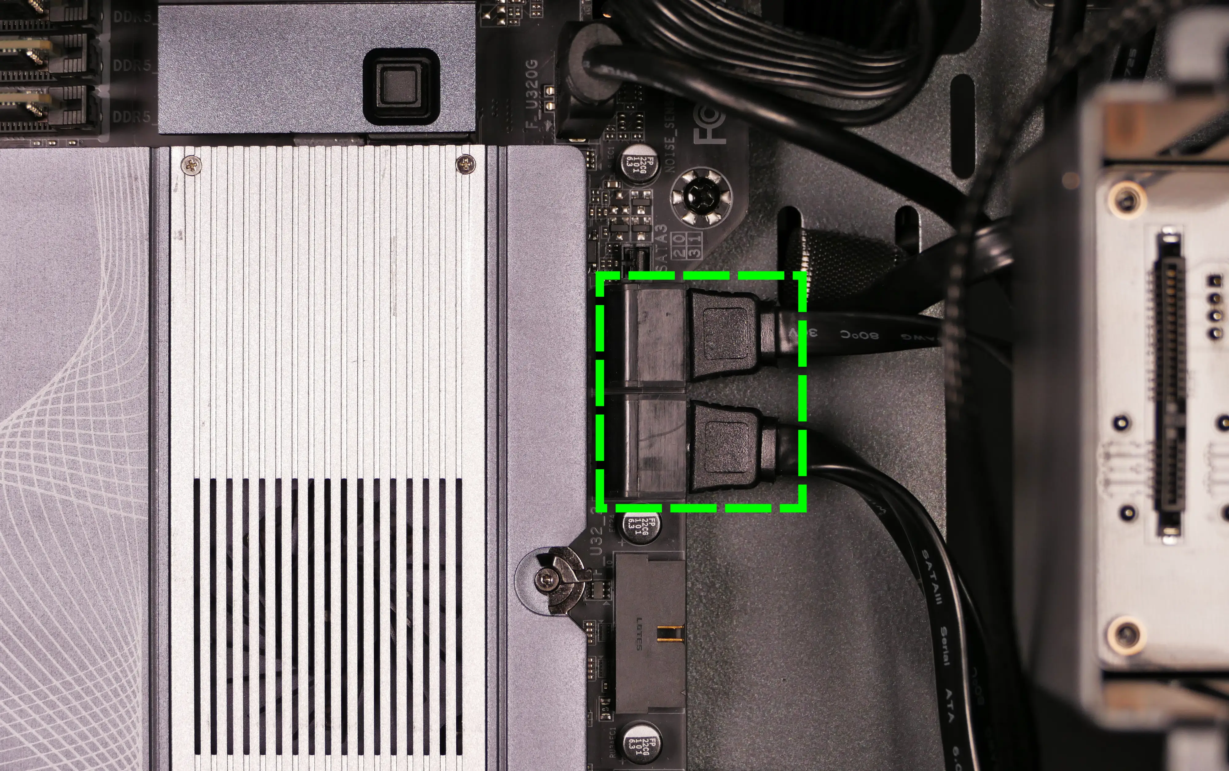 Motherboard SATA ports