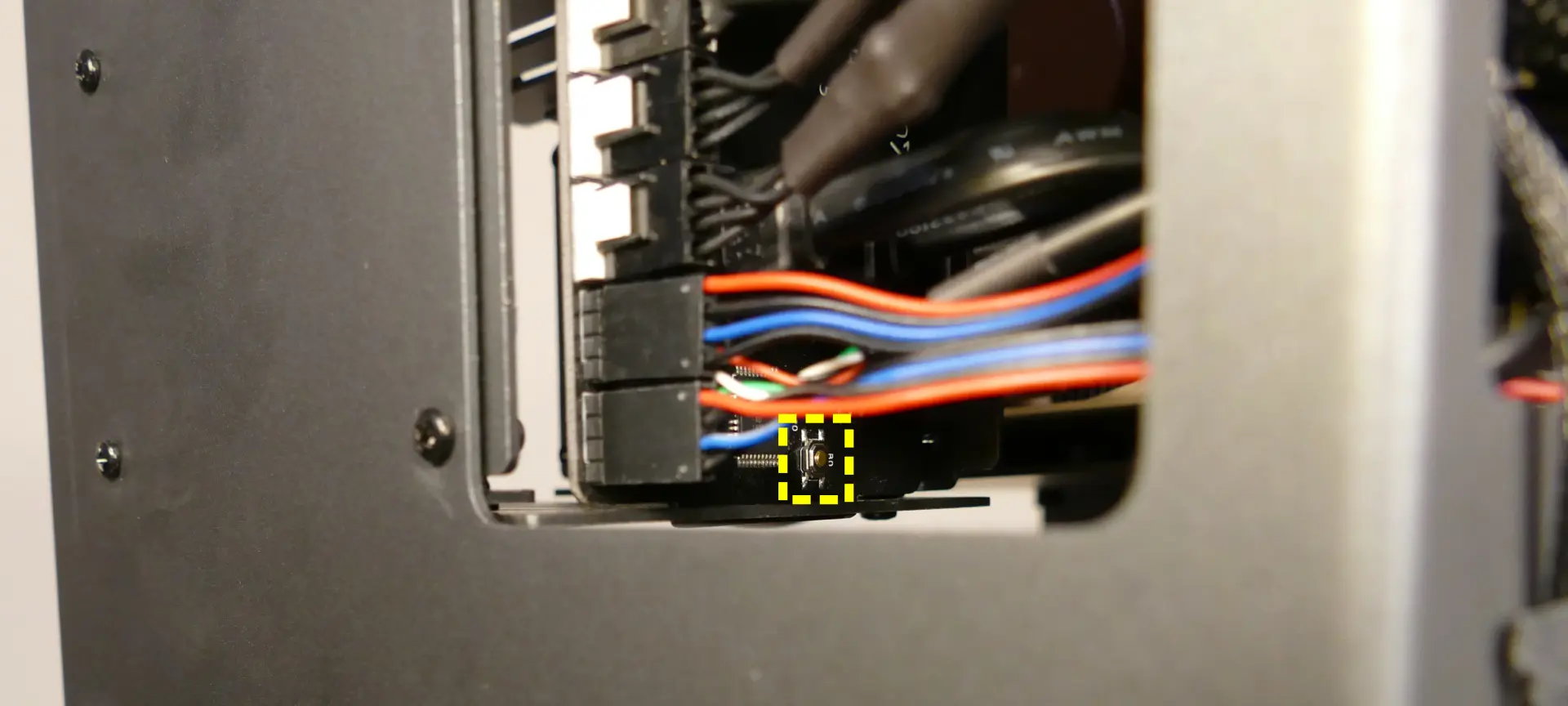 Internal power button