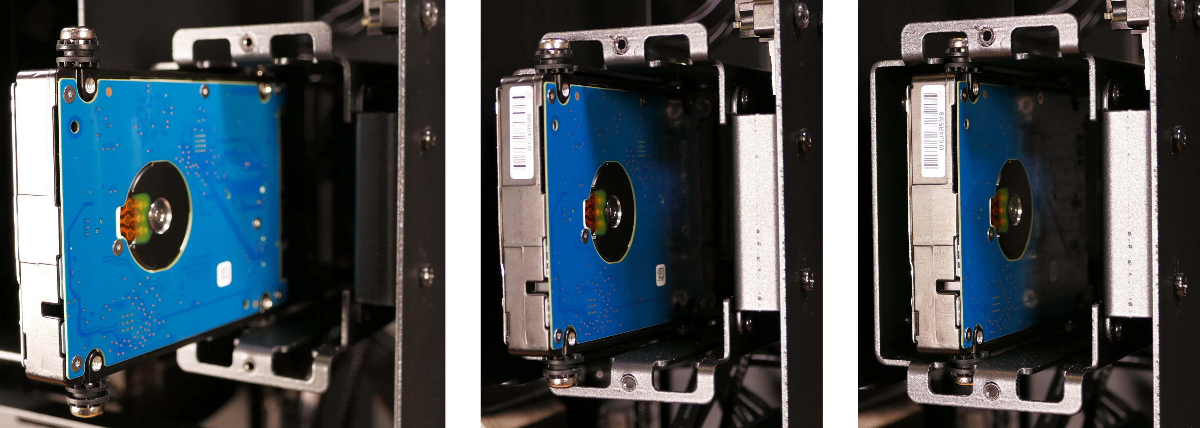 2.5“ drive installation