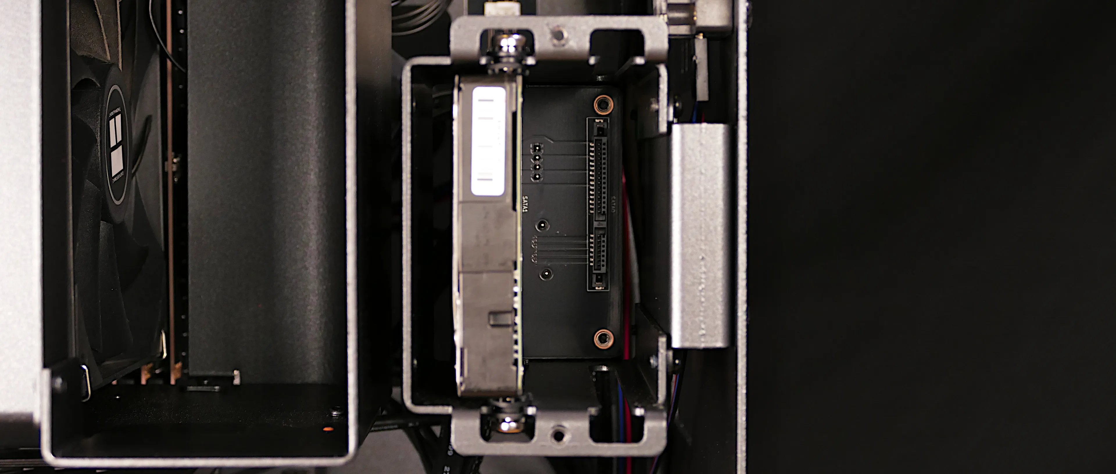 Installed 2.5“ drive