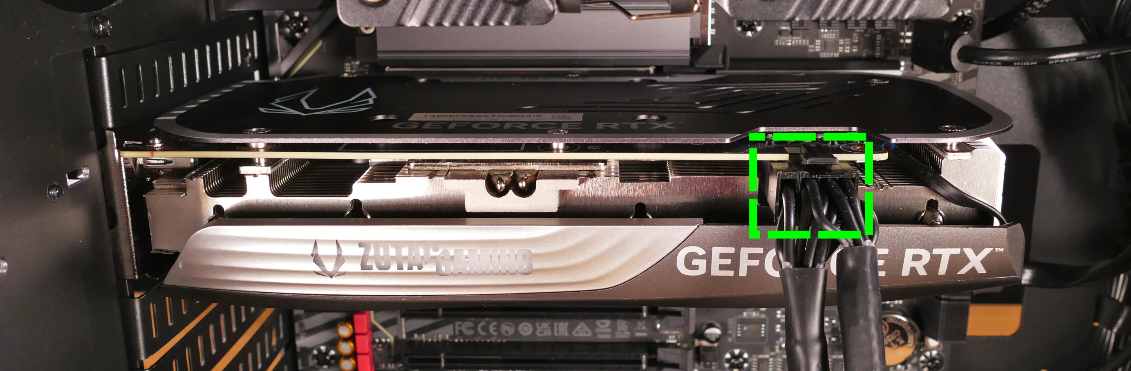 GPU power connections