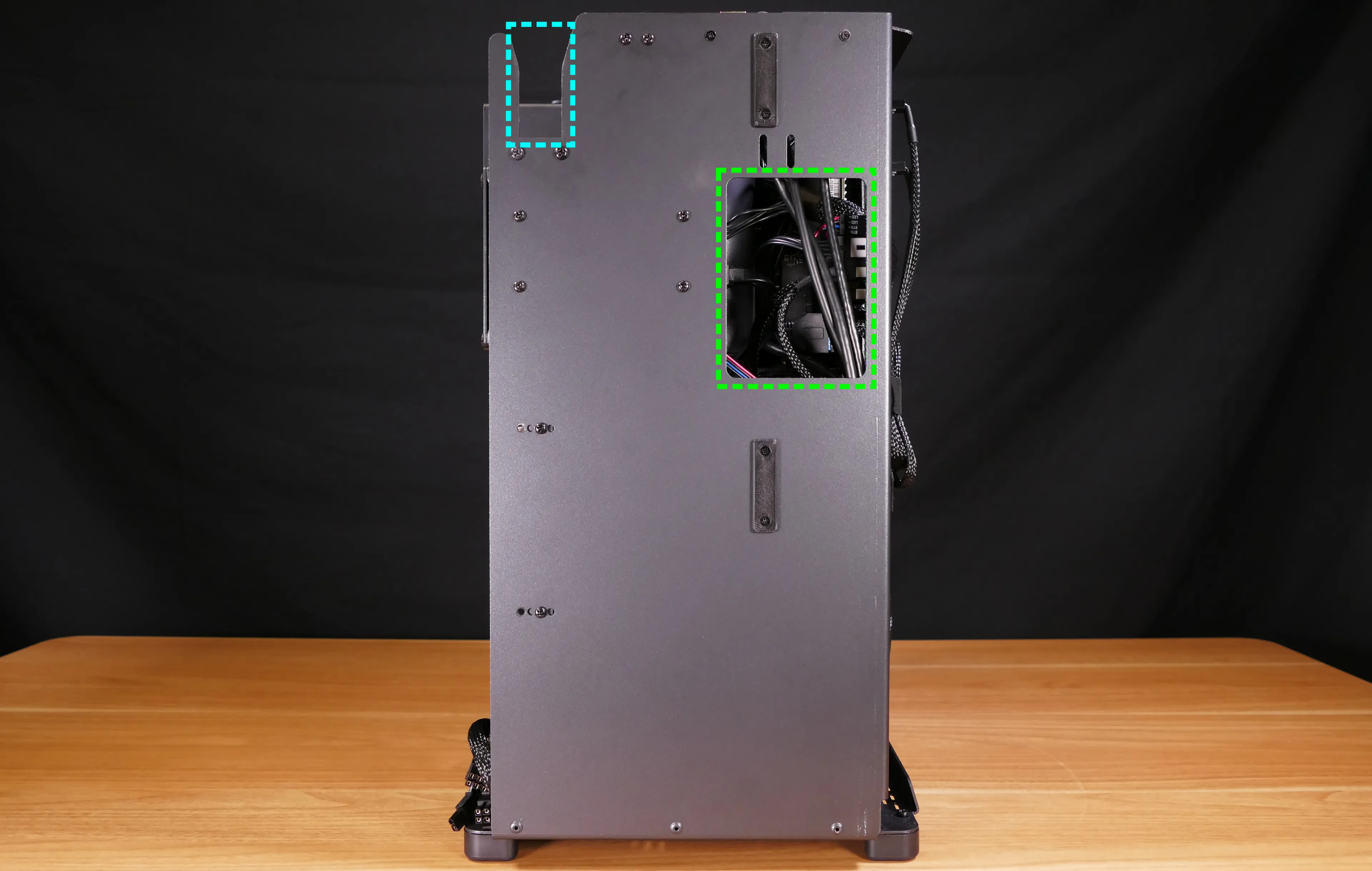 Internal overview (front side)