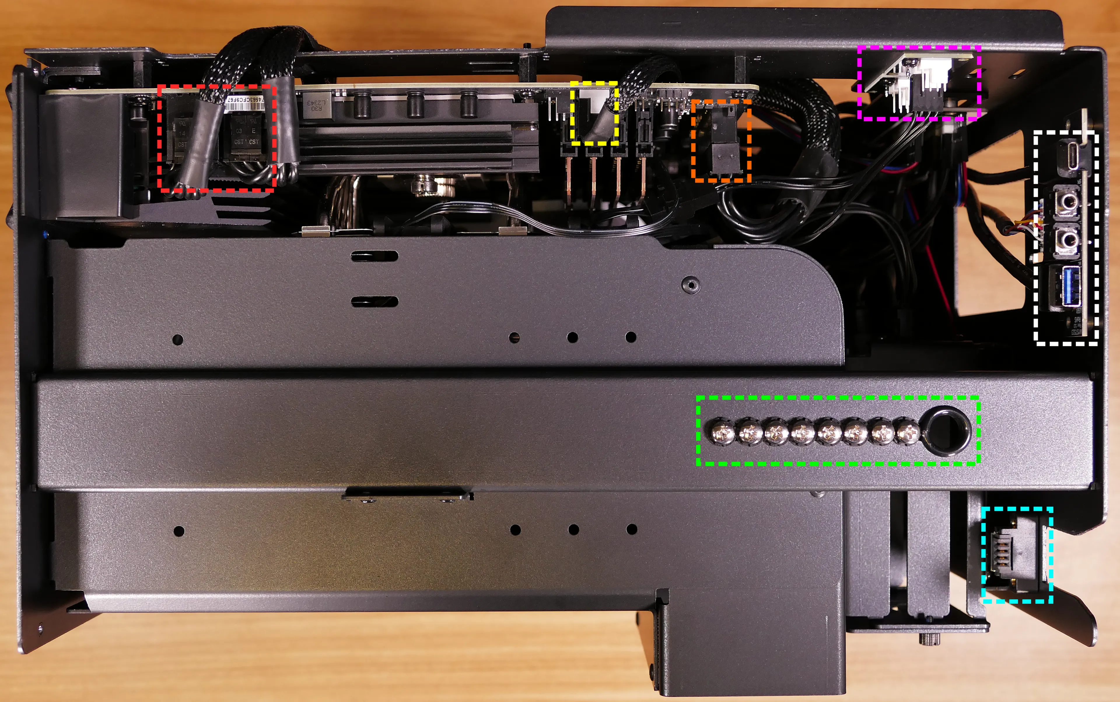 Internal overview (top)