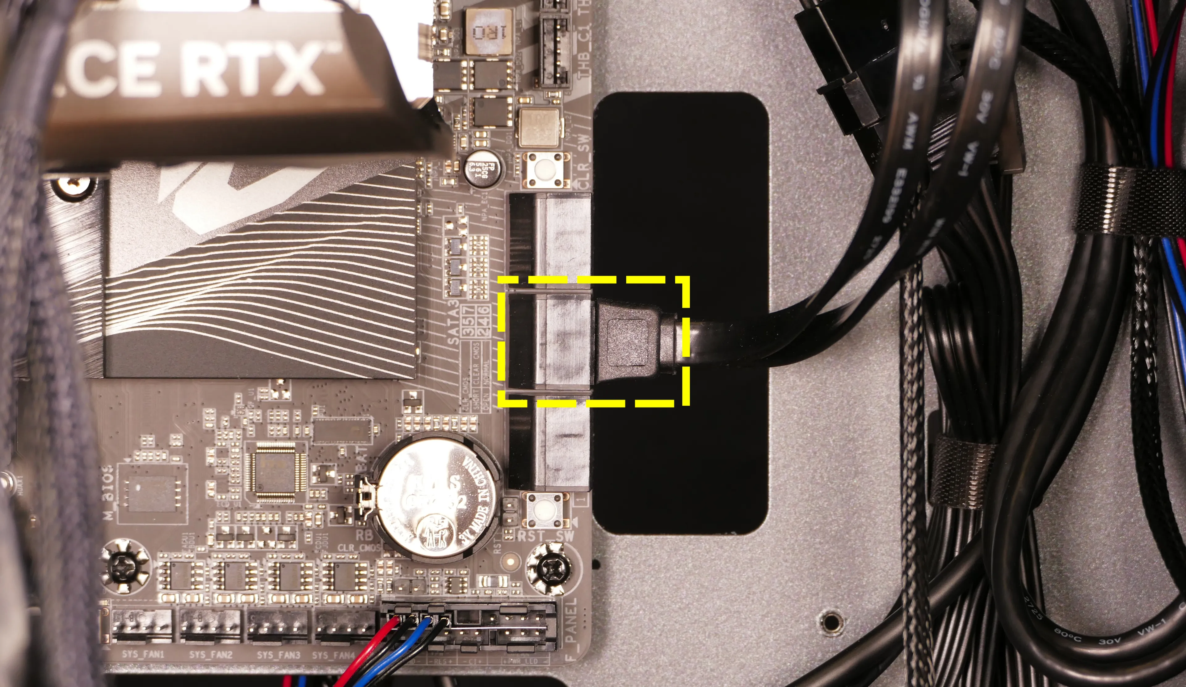Motherboard SATA ports