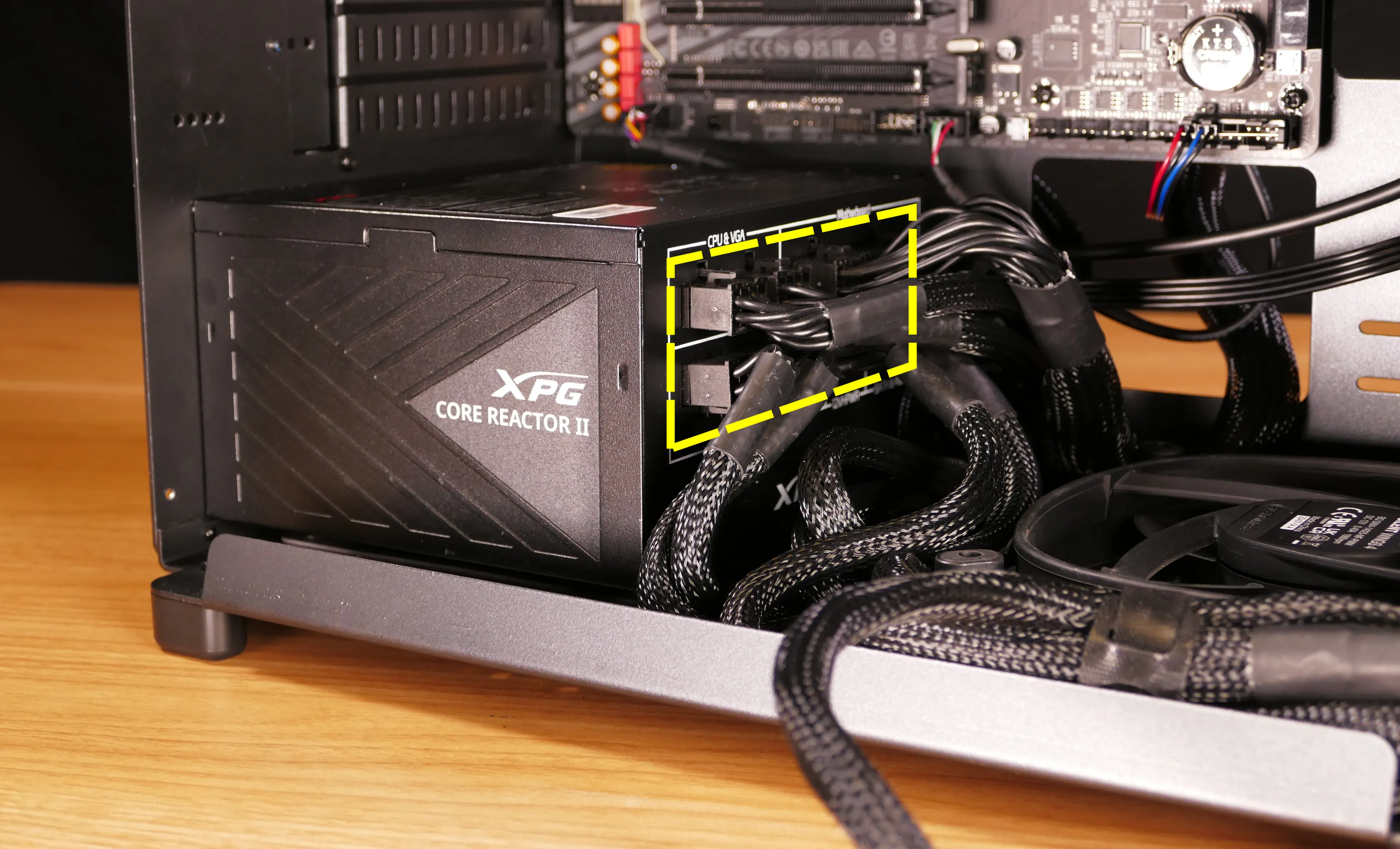 PSU cabling