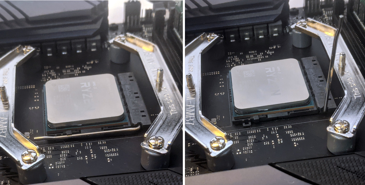 Unlocking CPU socket