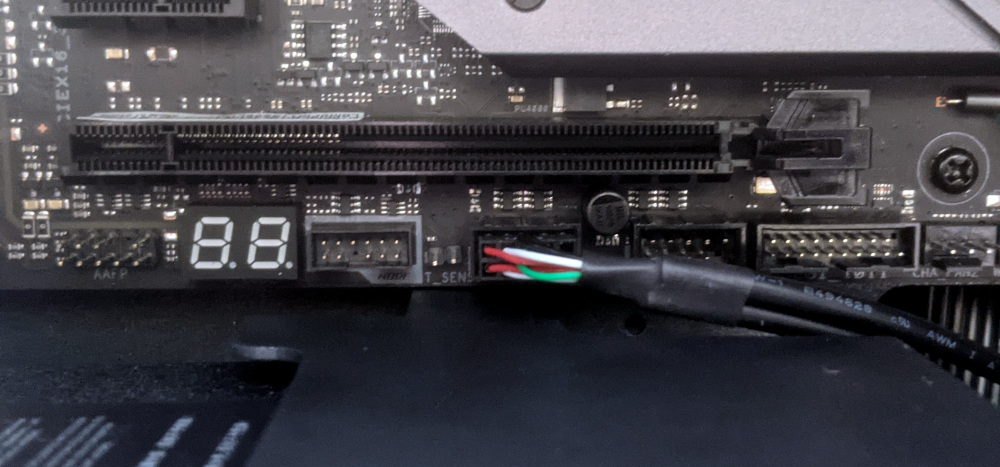 Thelio-IO wiring on motherboard