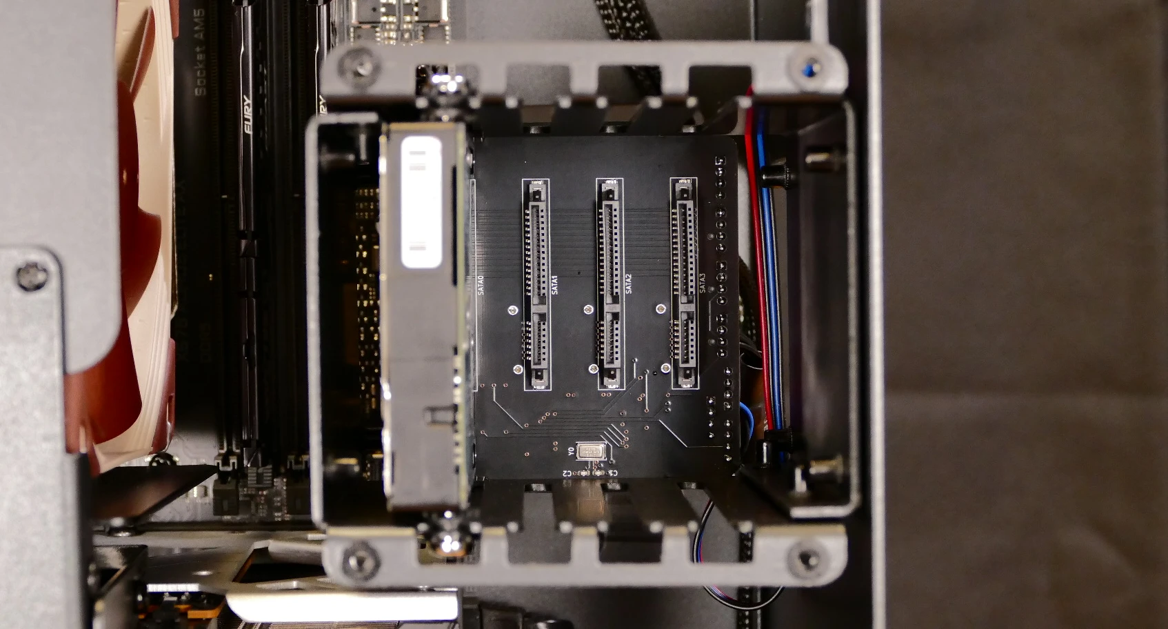 Installed 2.5“ drive