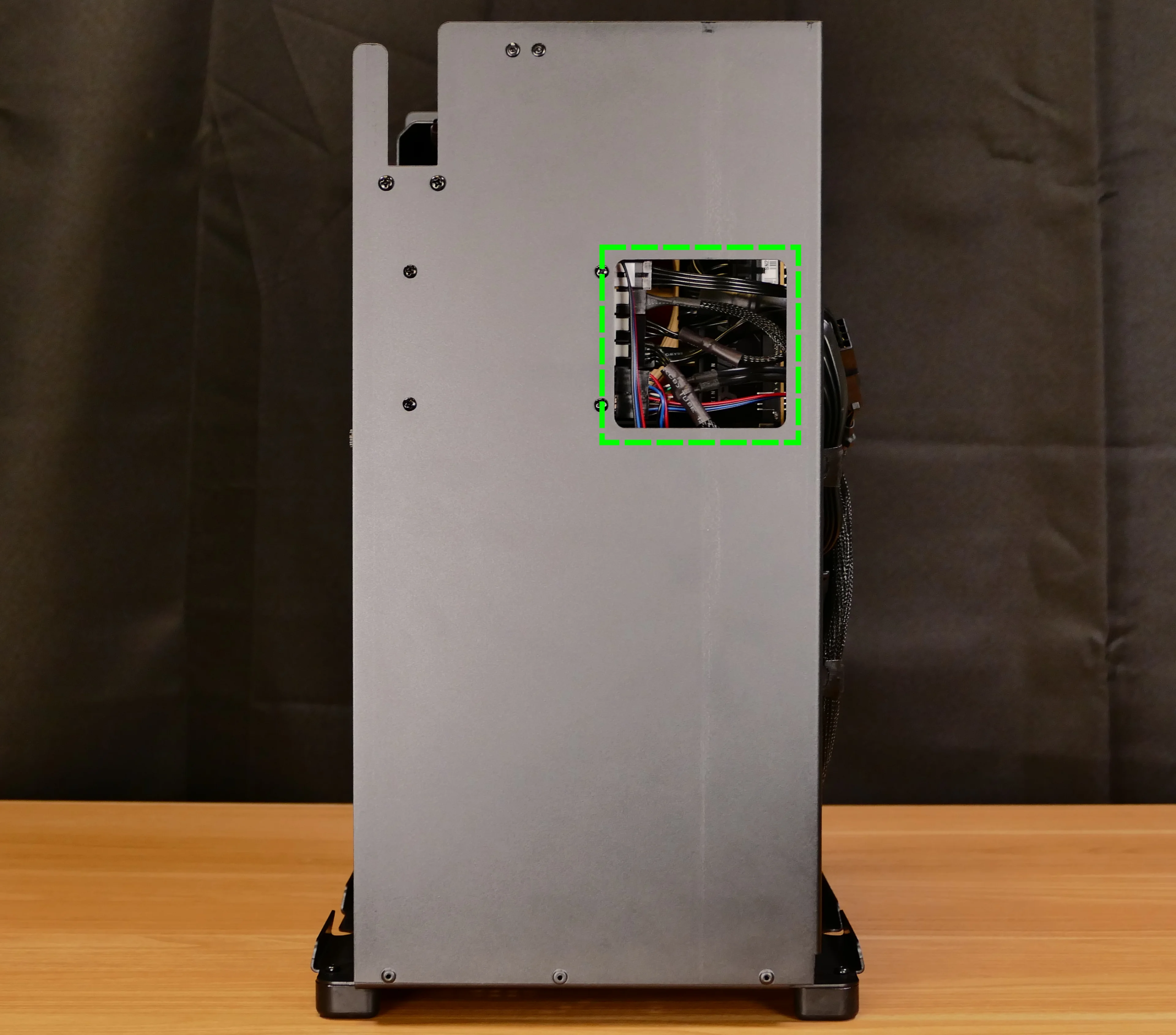 Internal overview (front side)