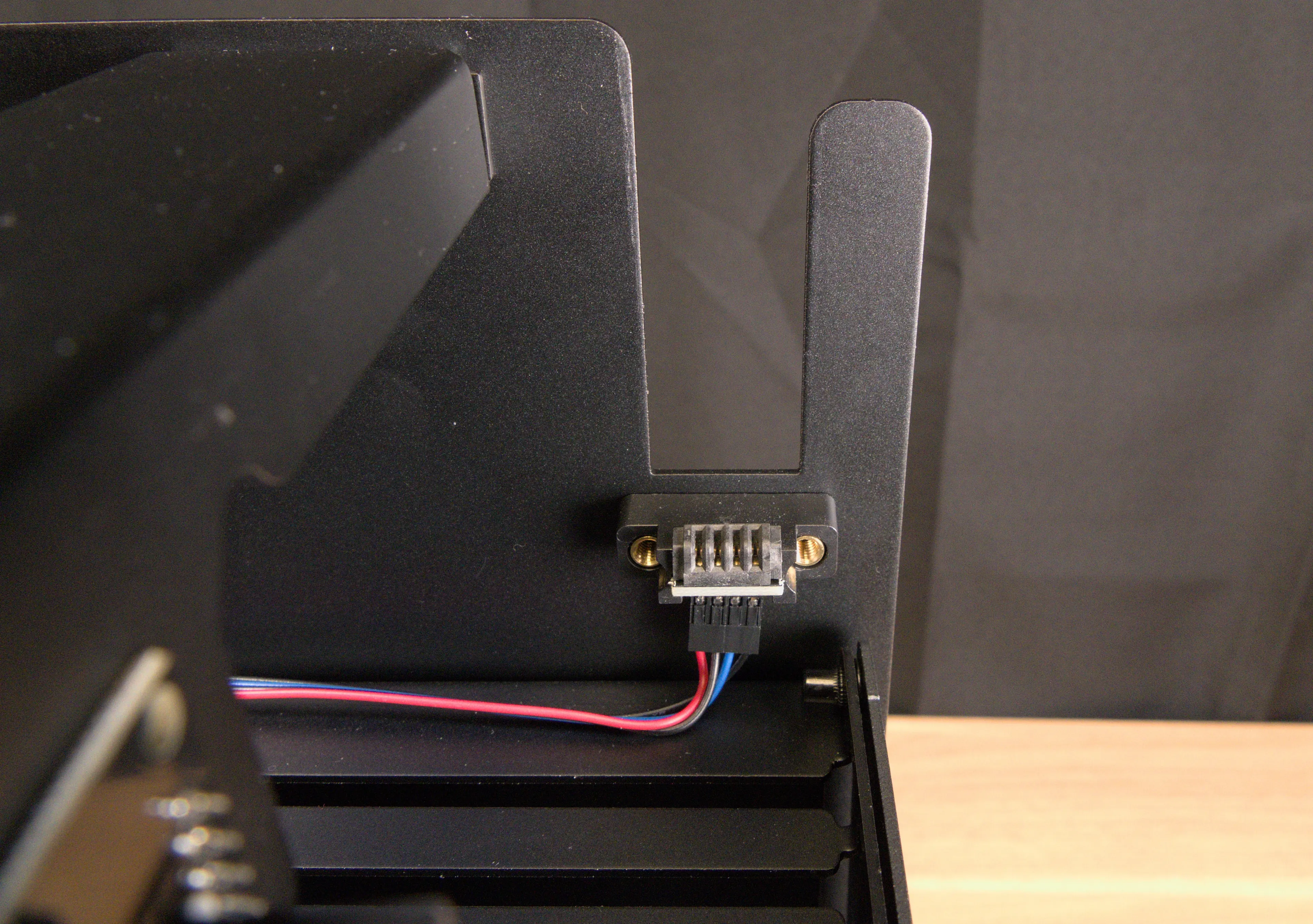 Power button receptacle