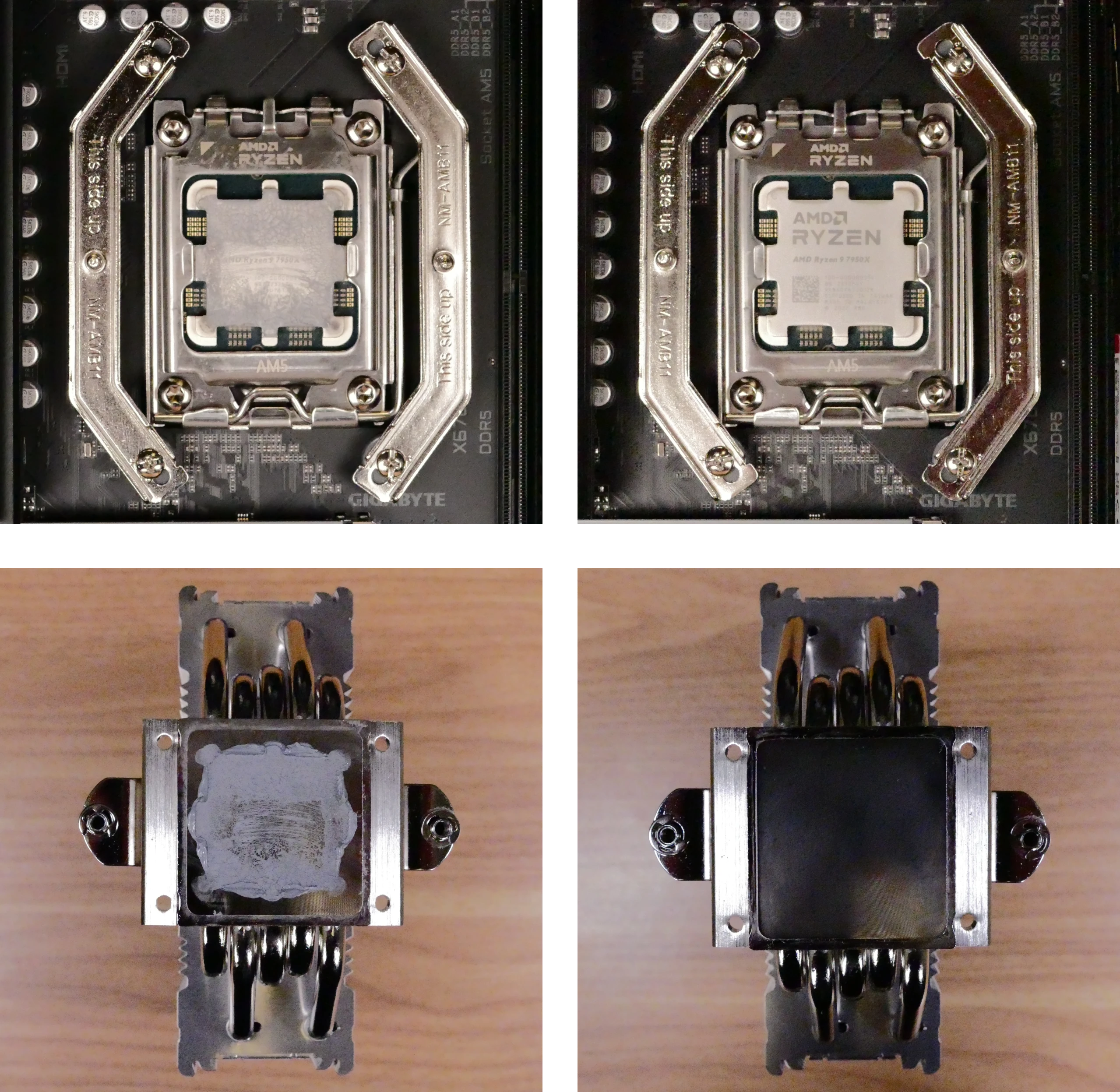 Thermal paste removal