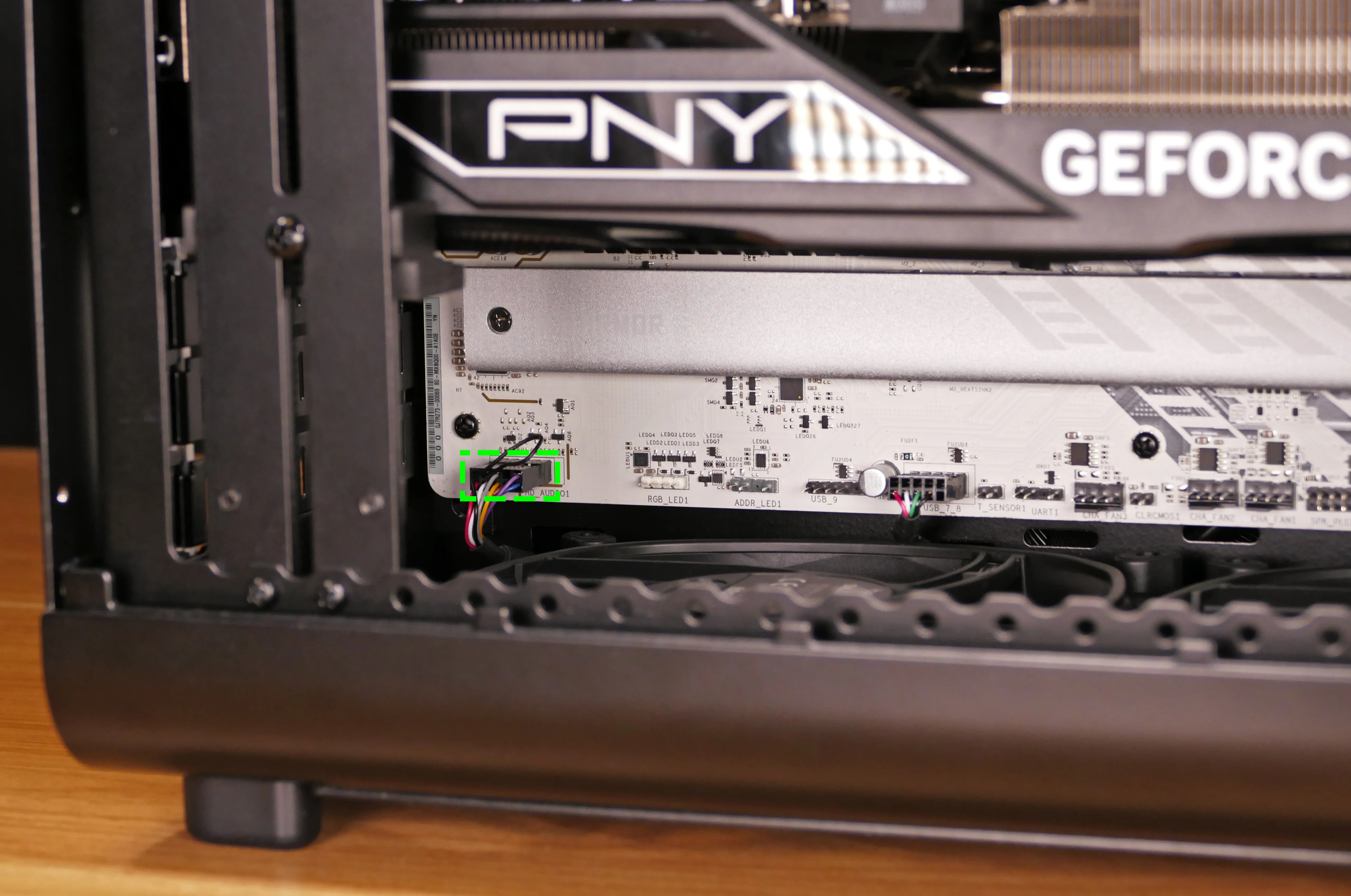 I/O board header (audio)