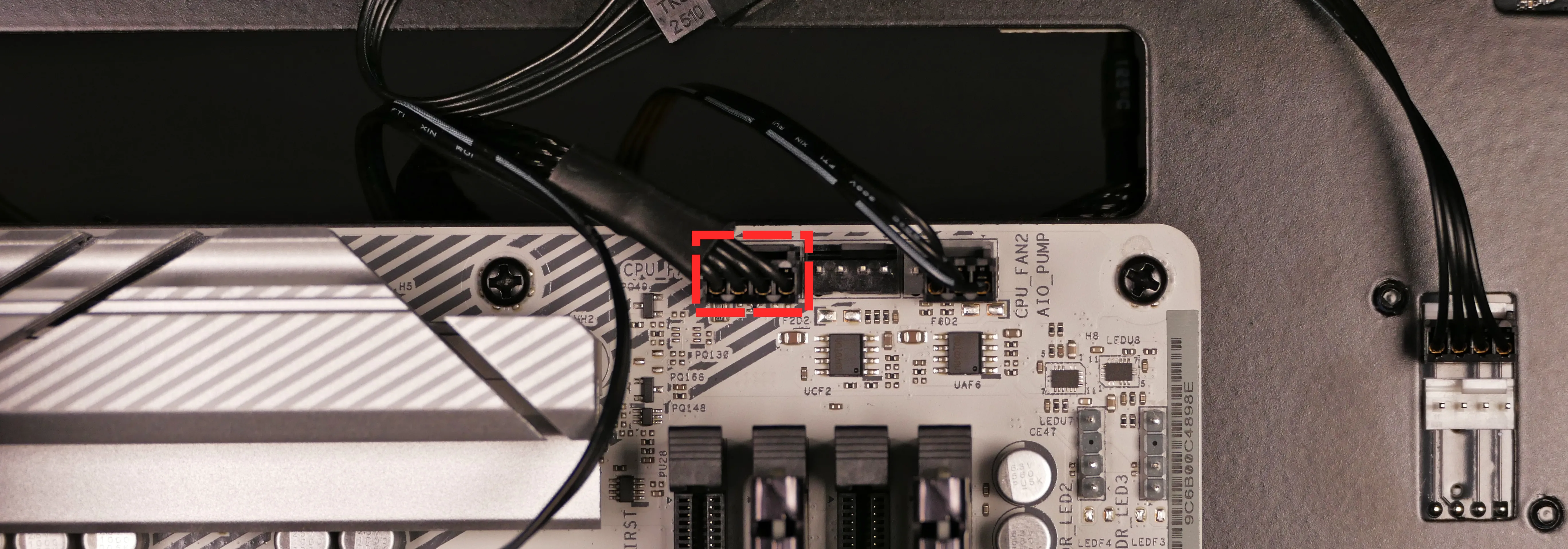 Motherboard fan header