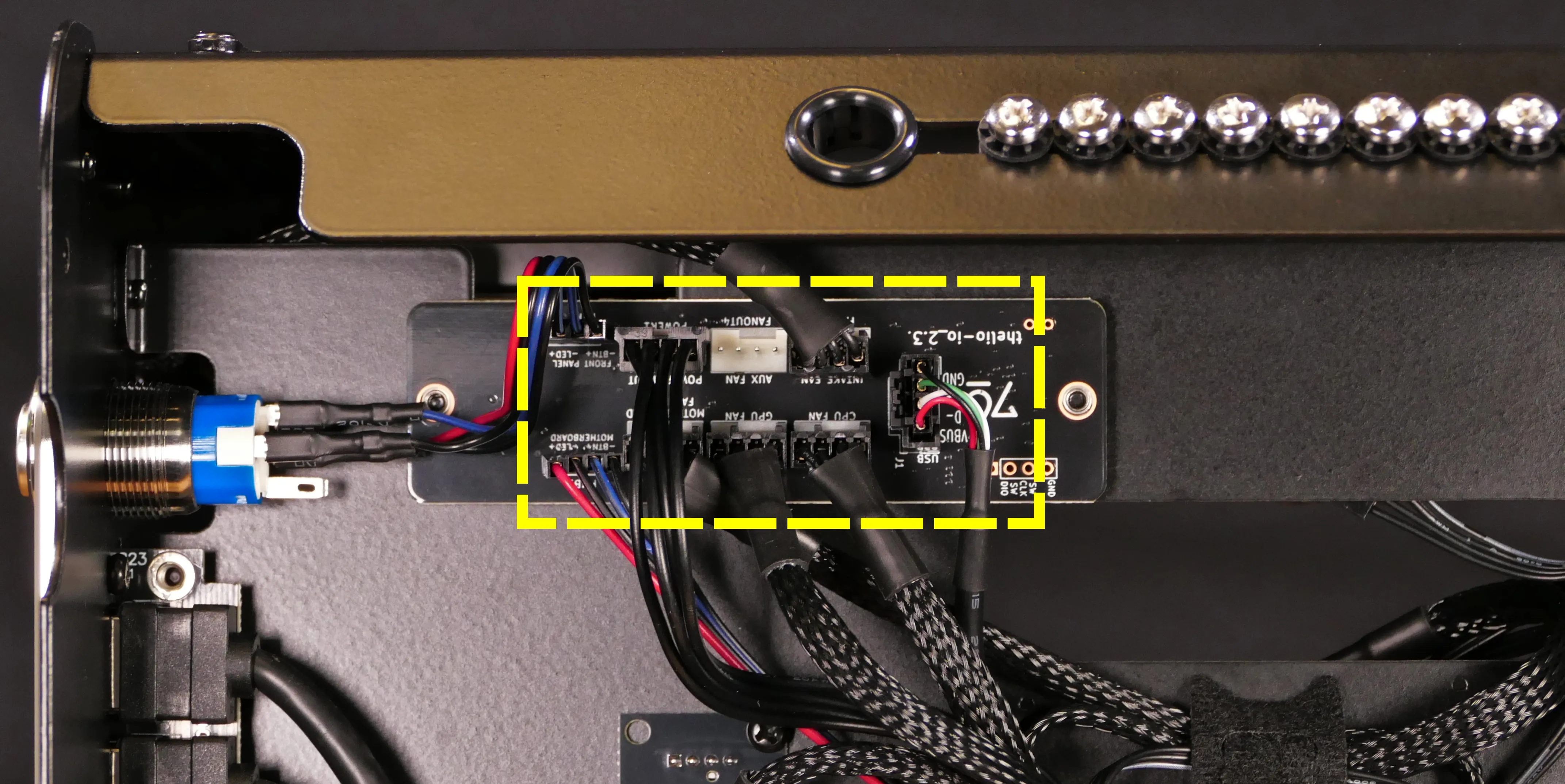 Thelio Io board cabling