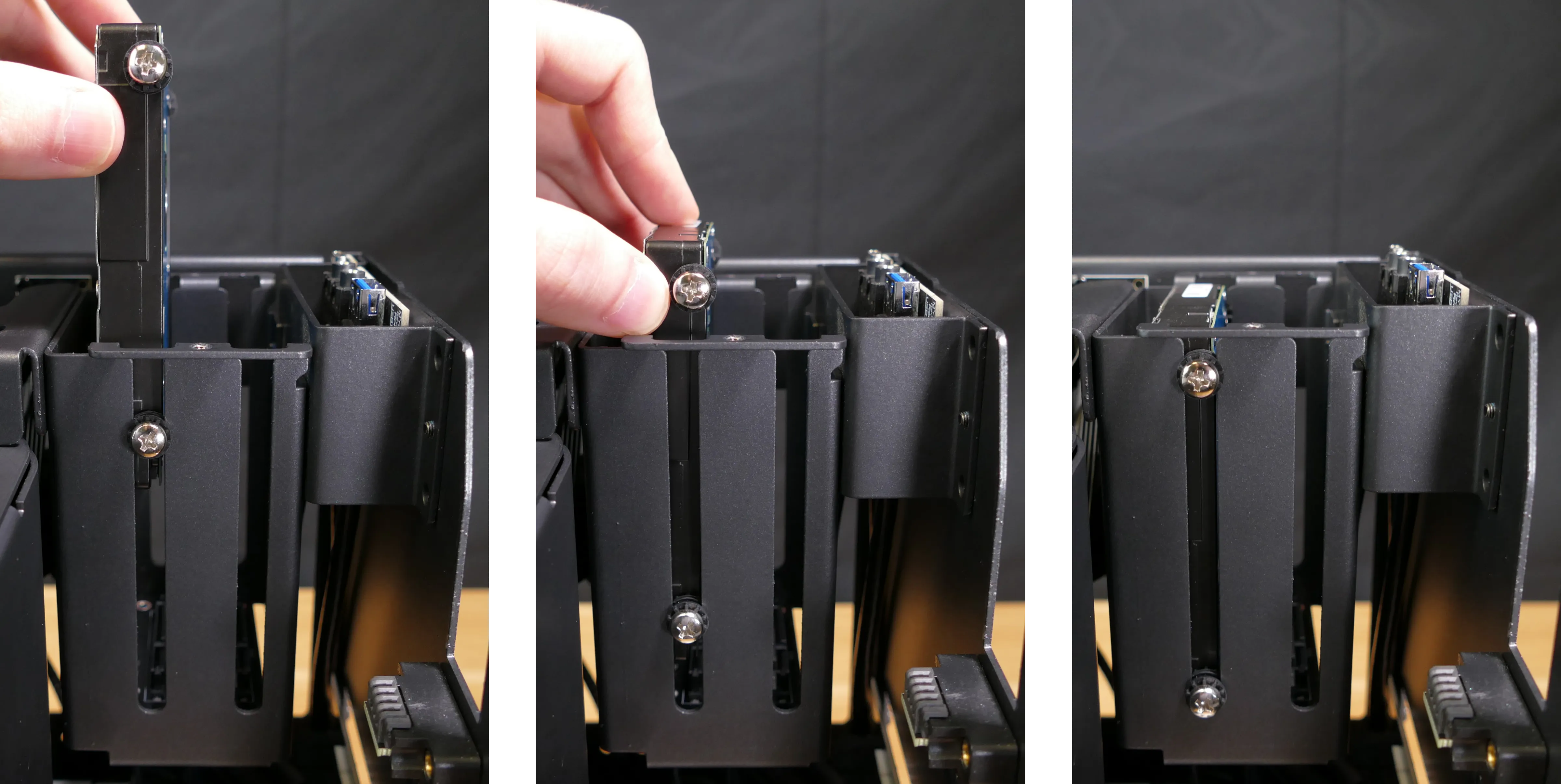 2.5“ drive installation