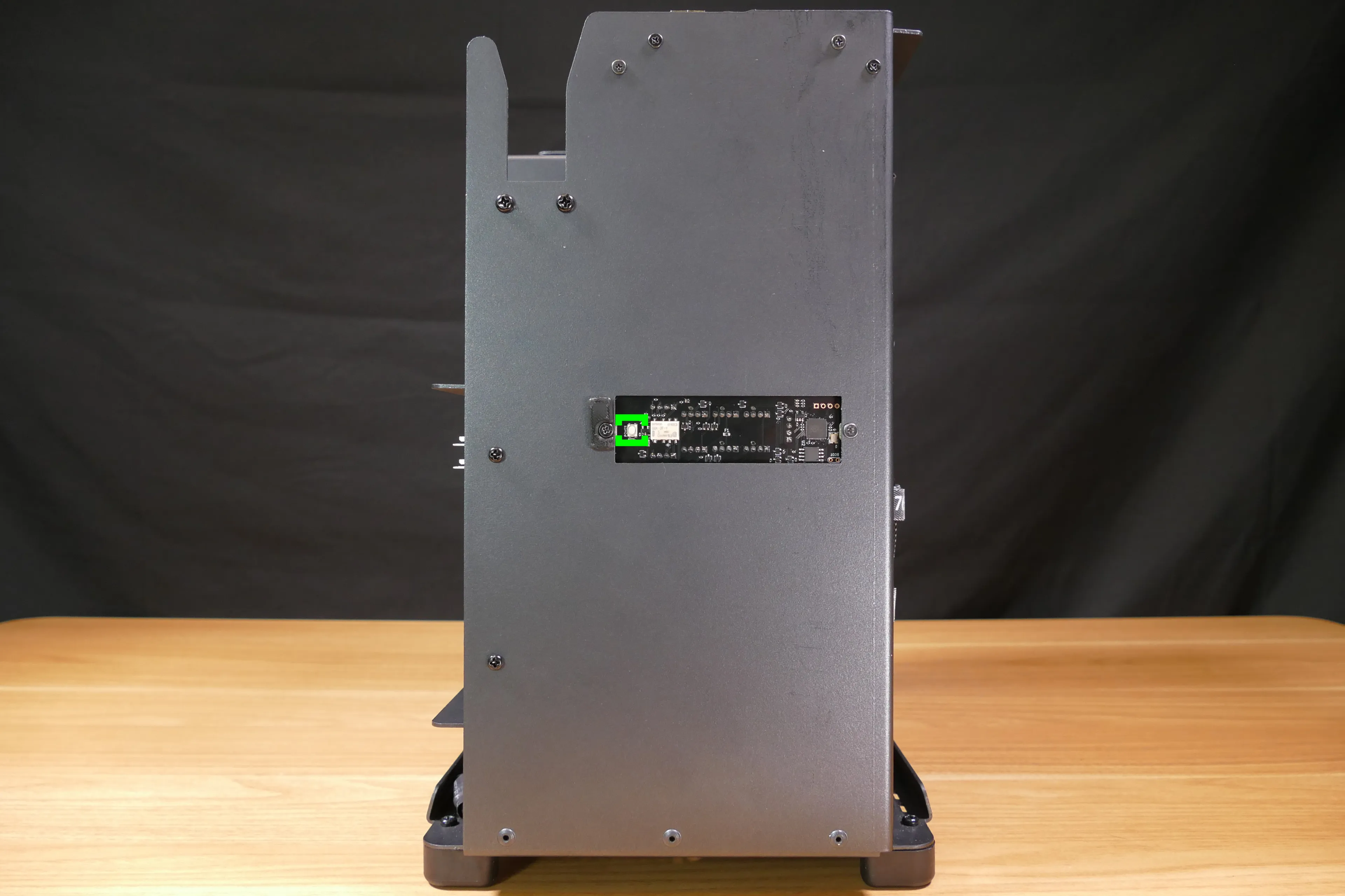 Internal overview (front side)