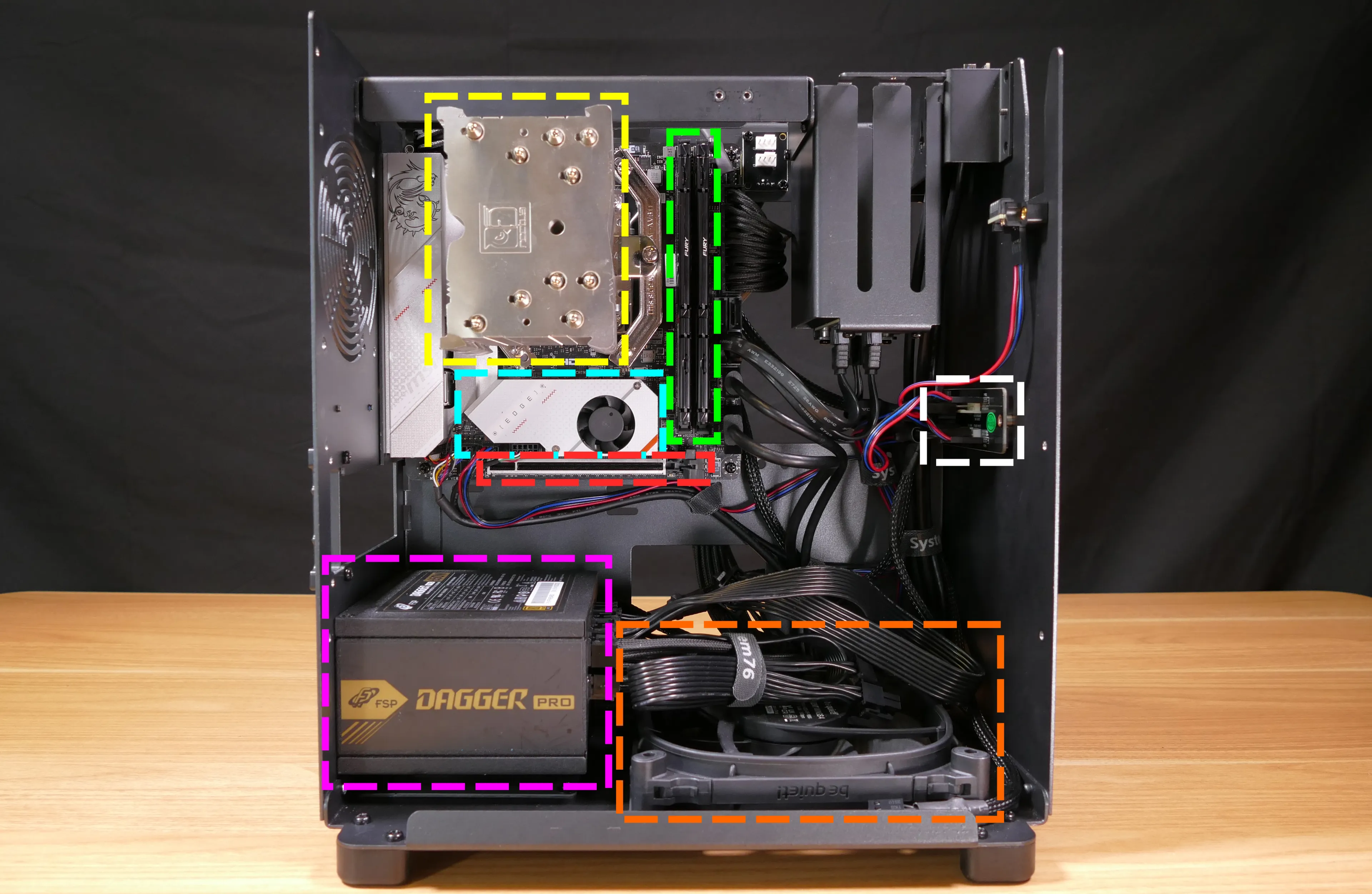 Internal overview (left side)