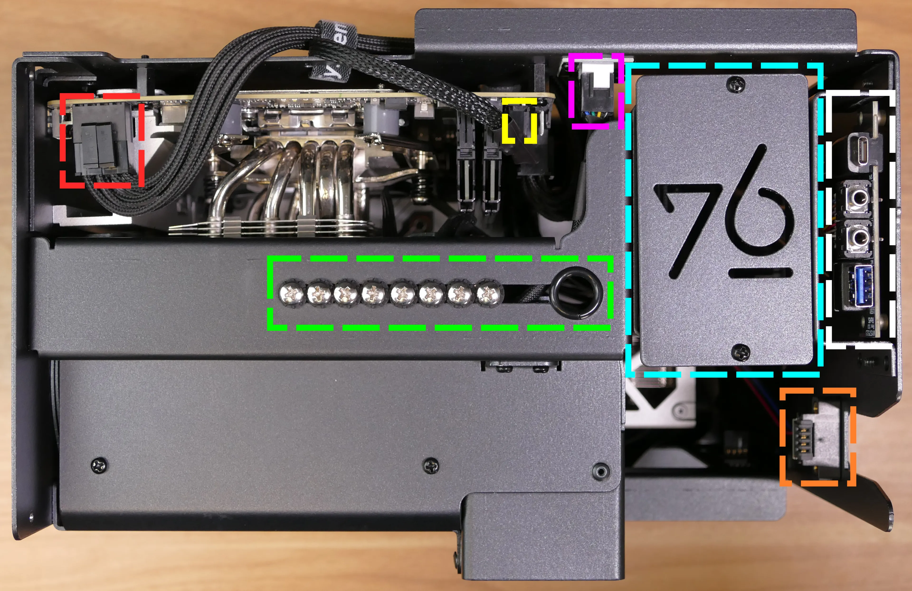 Internal overview (top)