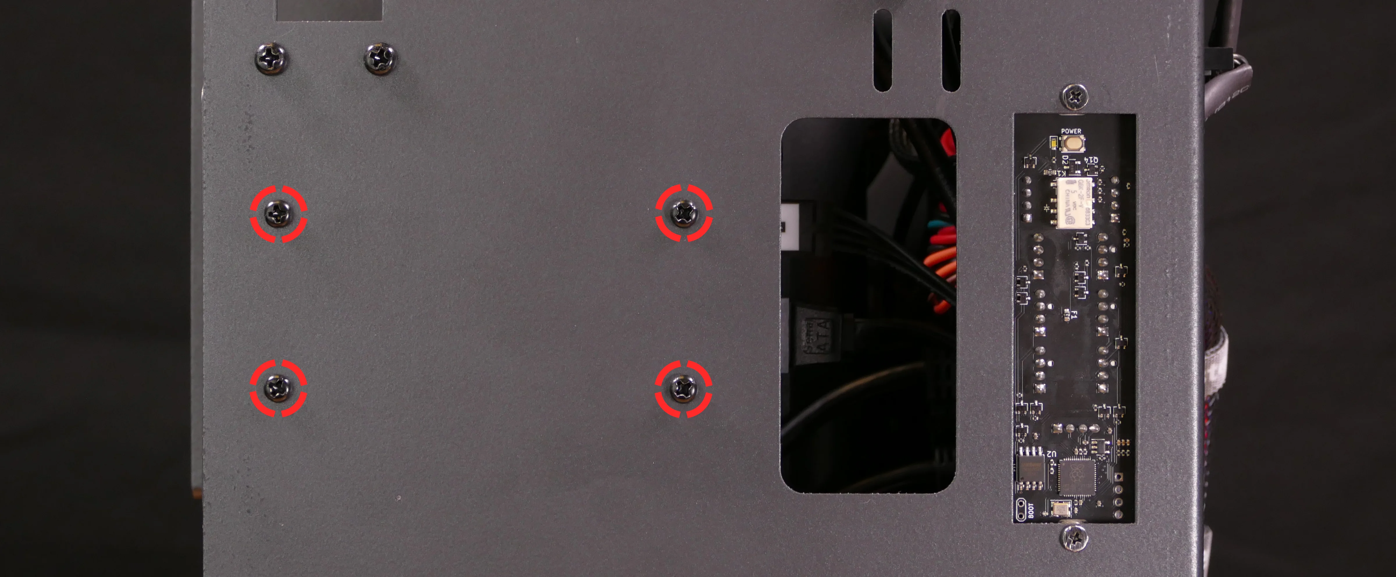 2.5“ drive cage screws