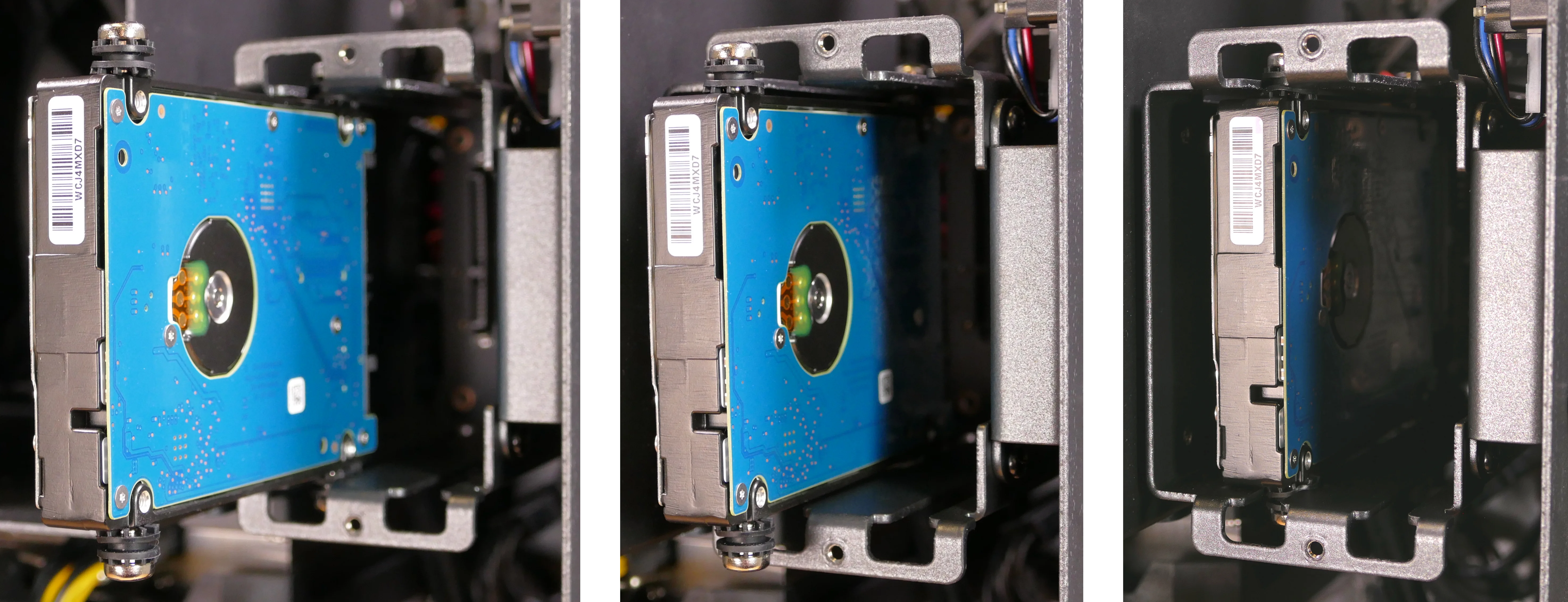 2.5“ drive installation